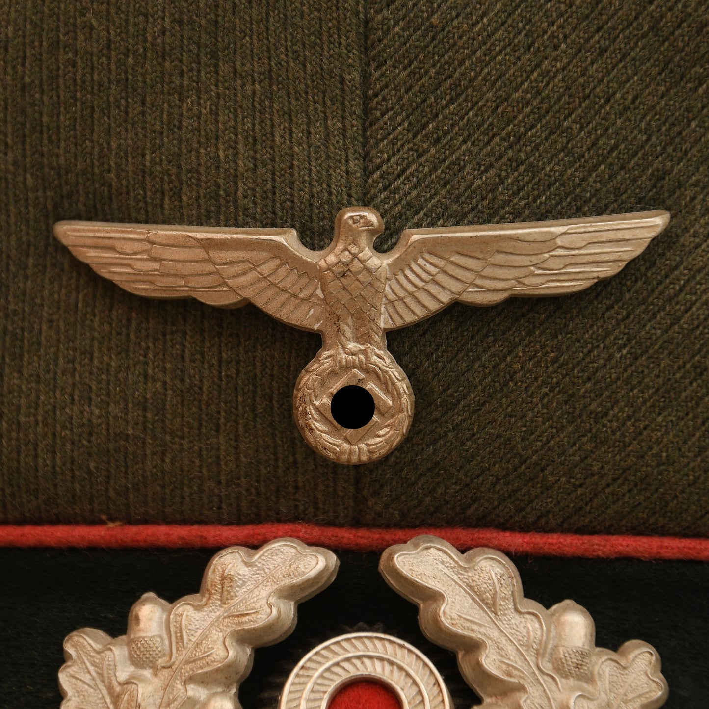 German WWII Army Panzer Man’s or NCO Visor Cap
