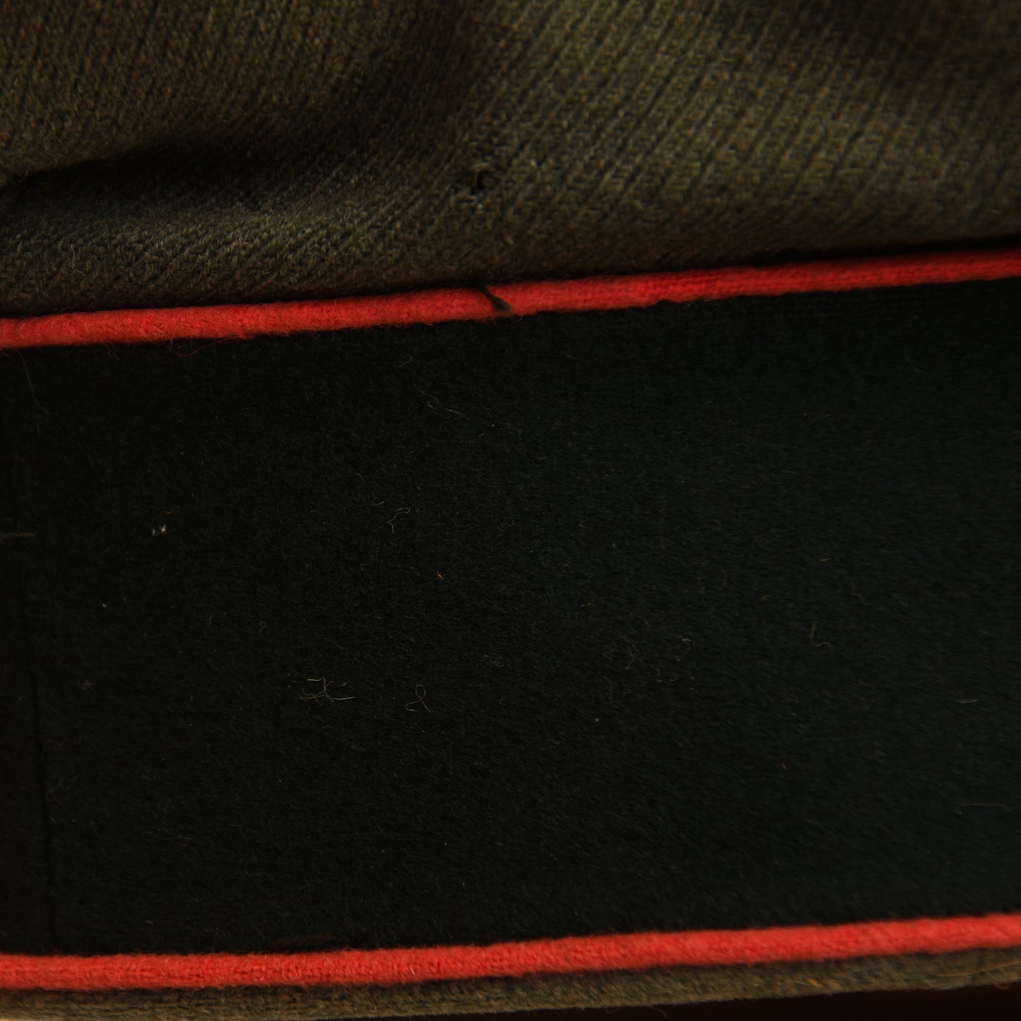 German WWII Army Panzer Man’s or NCO Visor Cap