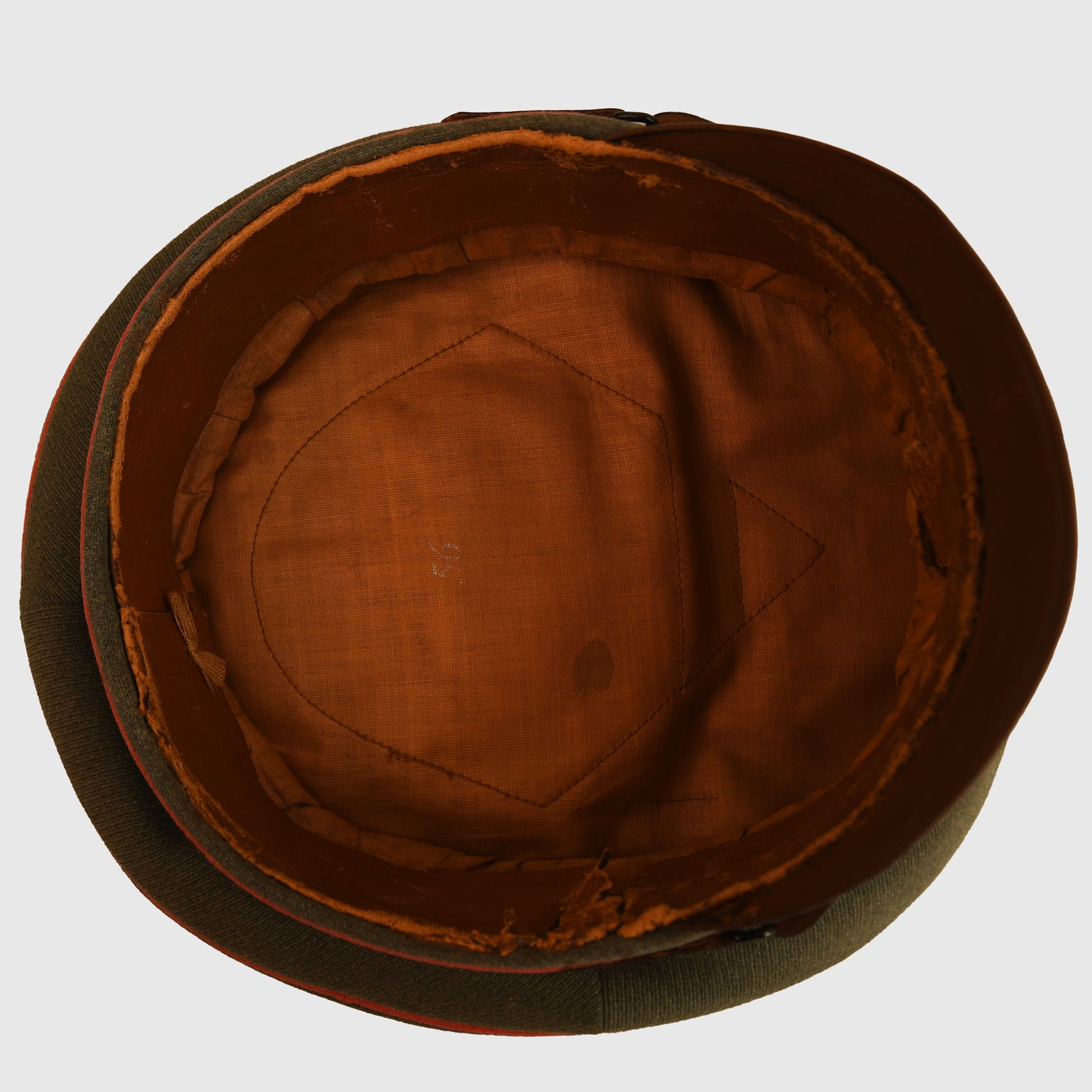 German WWII Army Panzer Man’s or NCO Visor Cap