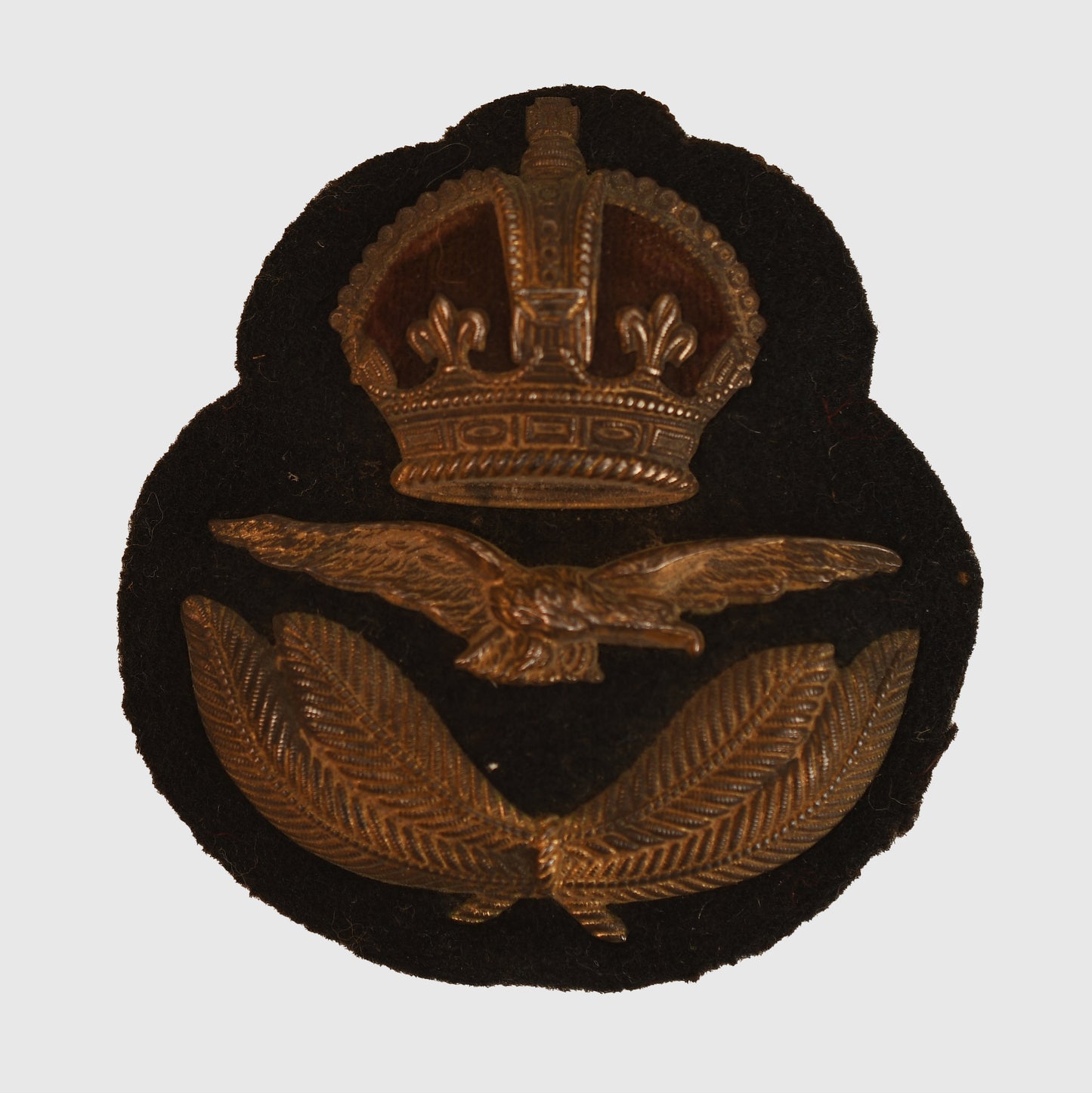 British WWI RAF 1st Pattern Cap Badge