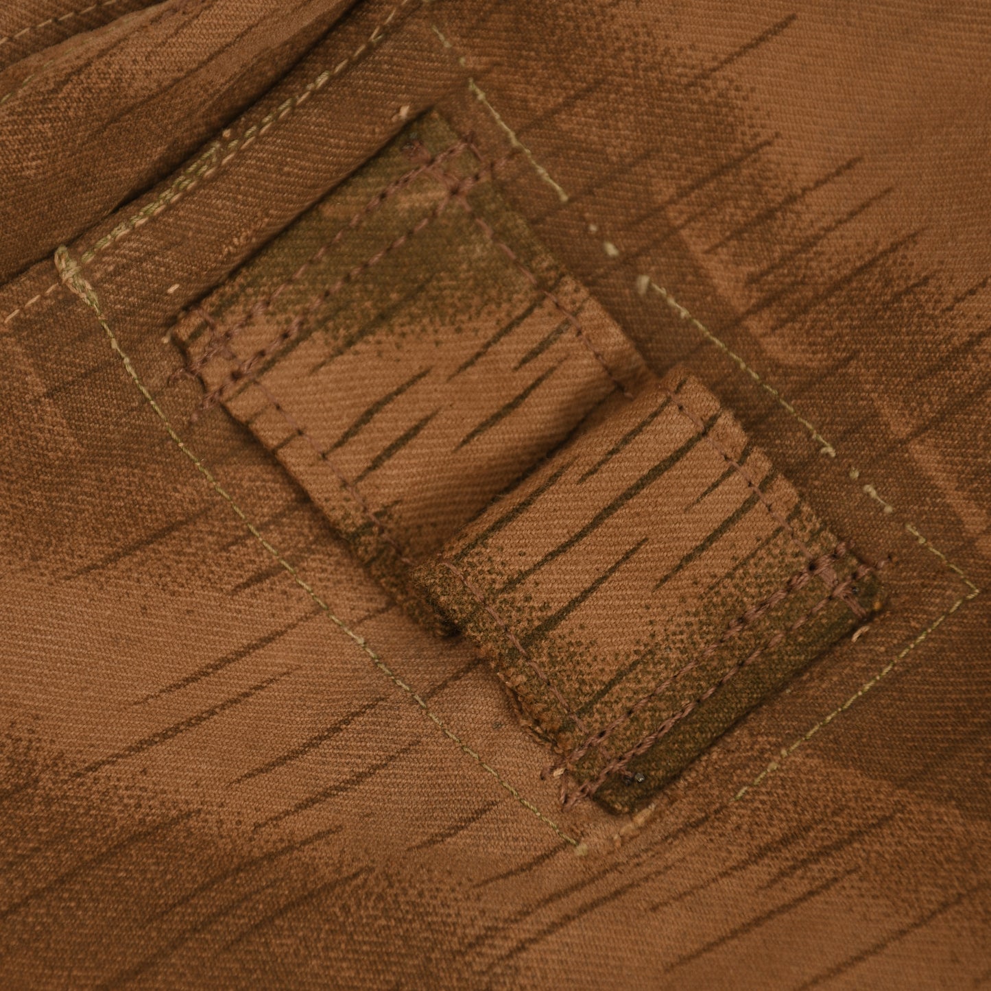 German WWII Luftwaffe Tan and Water Pattern Paratrooper Smock