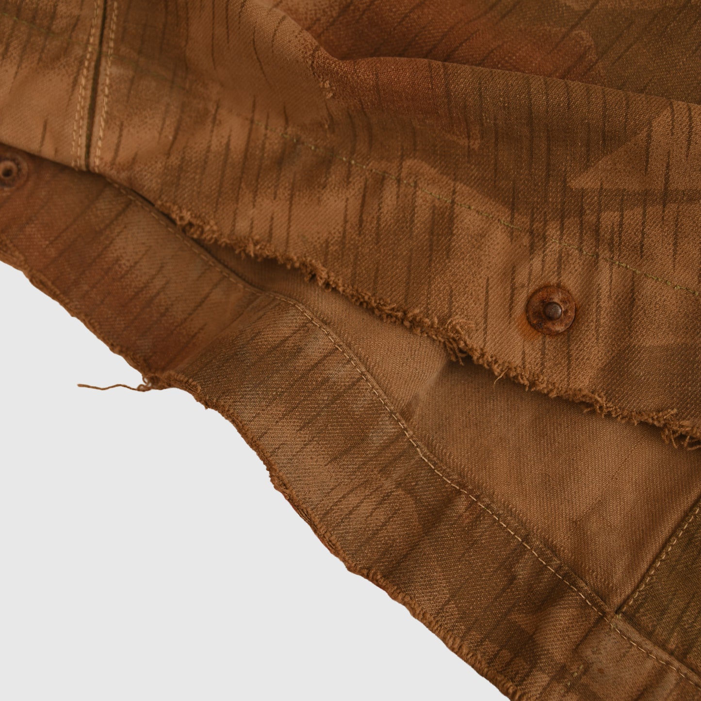 German WWII Luftwaffe Tan and Water Pattern Paratrooper Smock