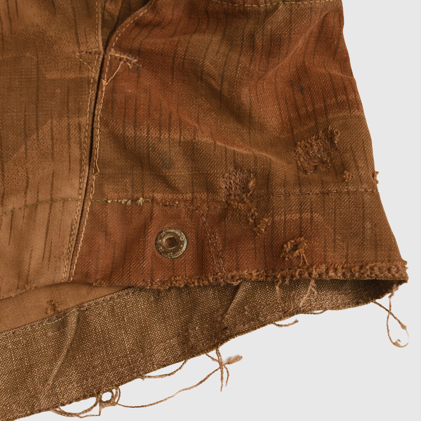 German WWII Luftwaffe Tan and Water Pattern Paratrooper Smock