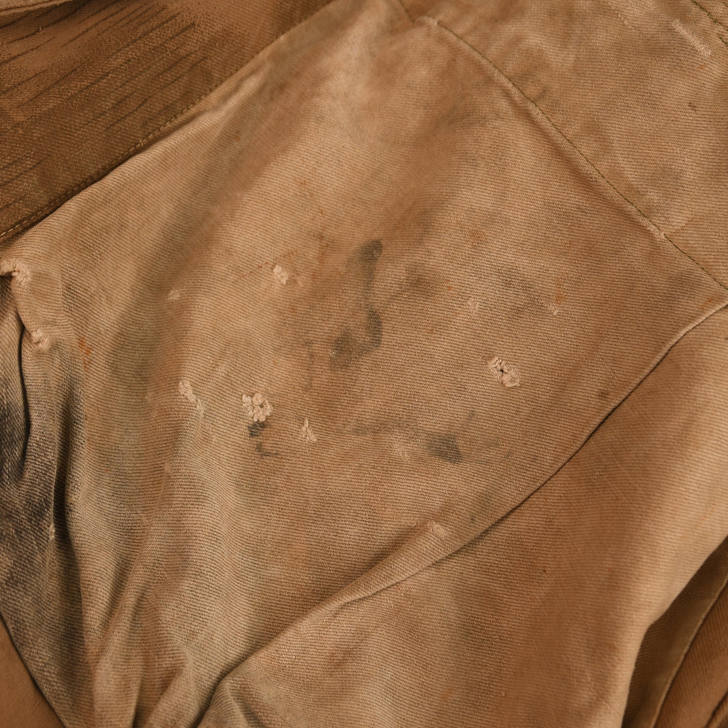 German WWII Luftwaffe Tan and Water Pattern Paratrooper Smock