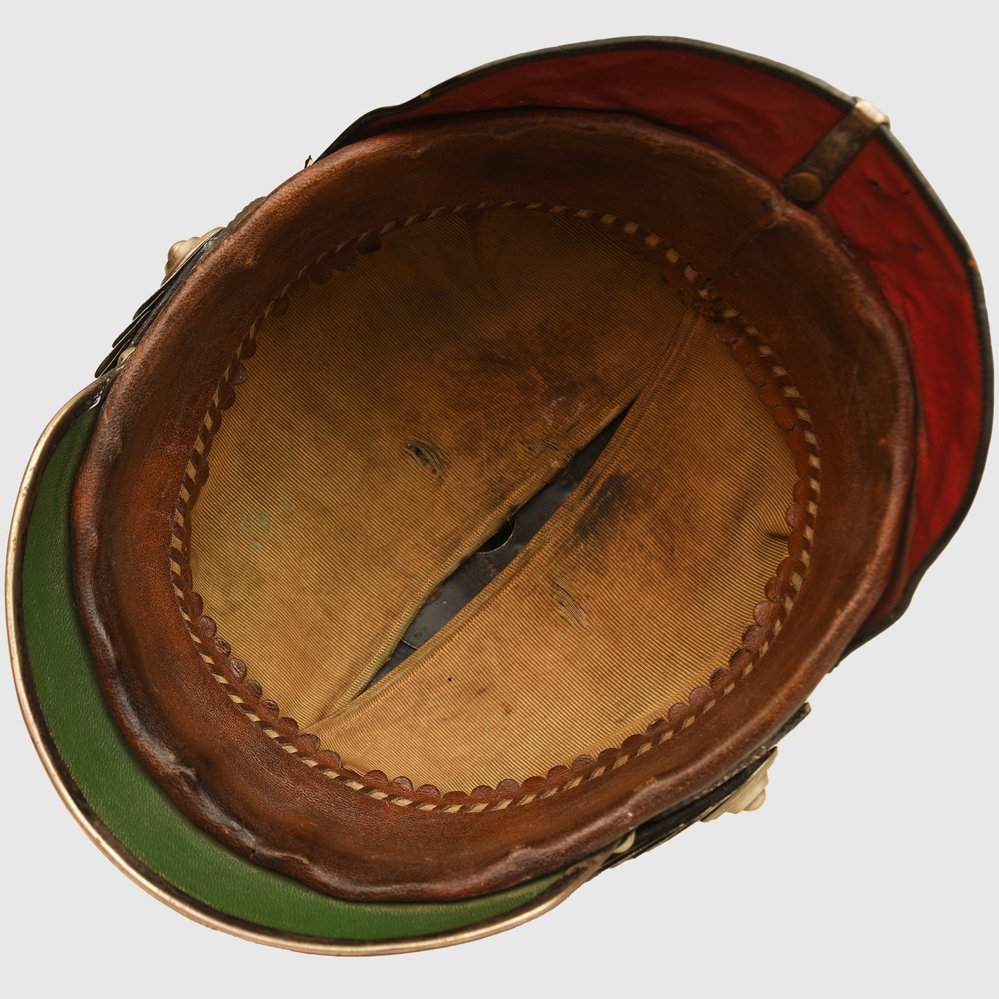 German WWI Saxon Infantry Regiment 100 Officer’s Pickelhaube