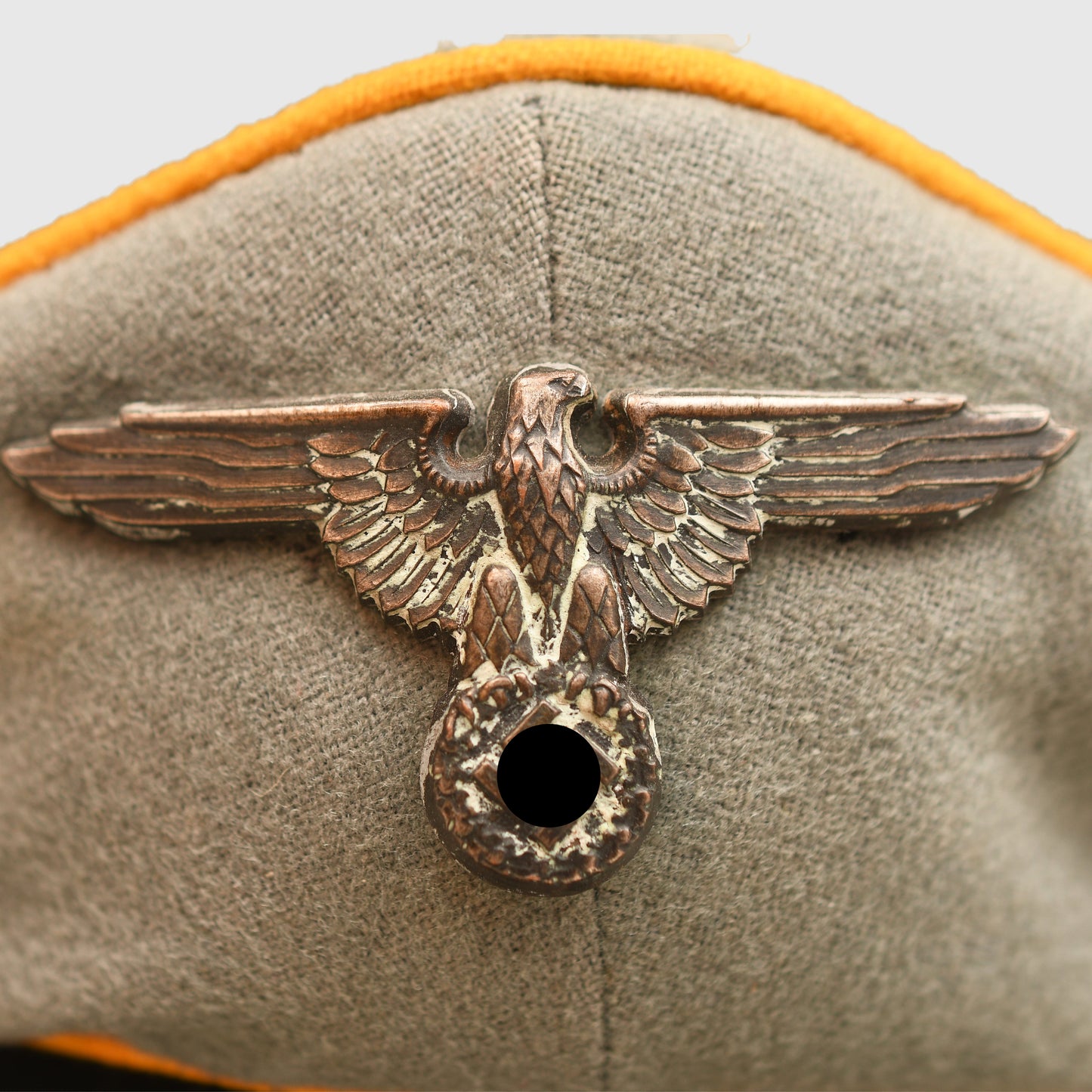 German WWII Waffen-SS Cavalry Officer’s Visor Cap