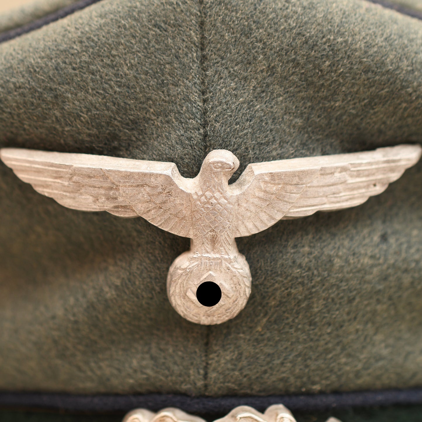 German WWII Army Medical NCO Visor Cap