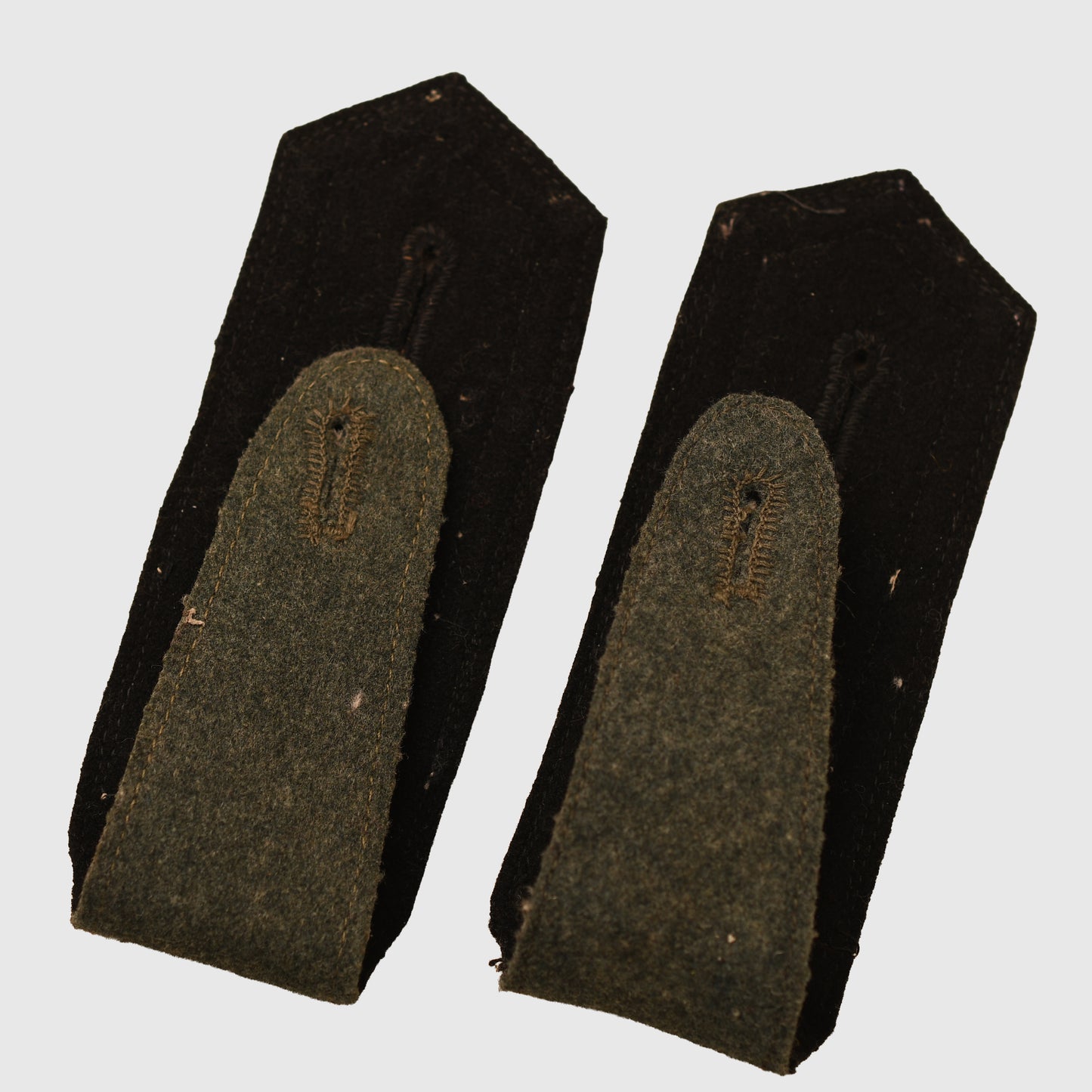 German WWII SS Totenkopf Standarte Shoulder Boards