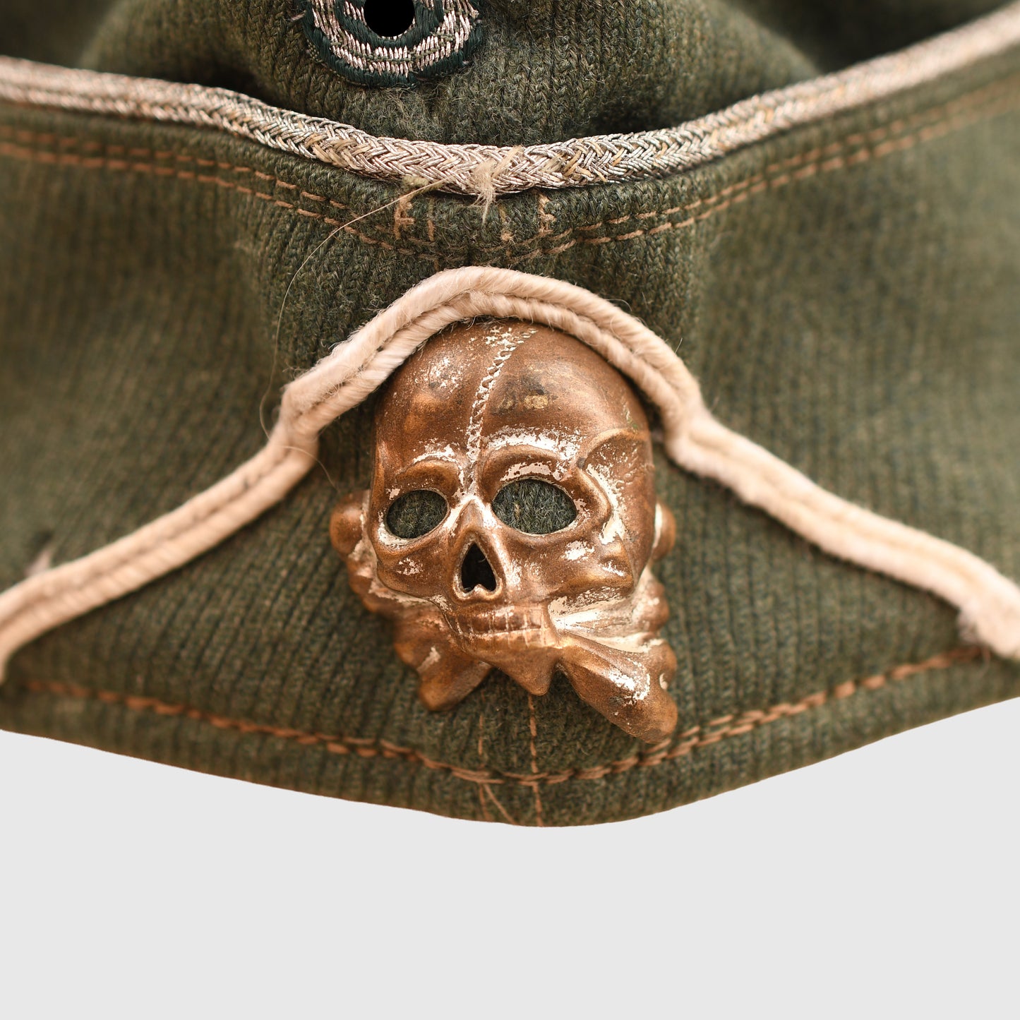 German WWII Army Style SS Officers Overseas Cap
