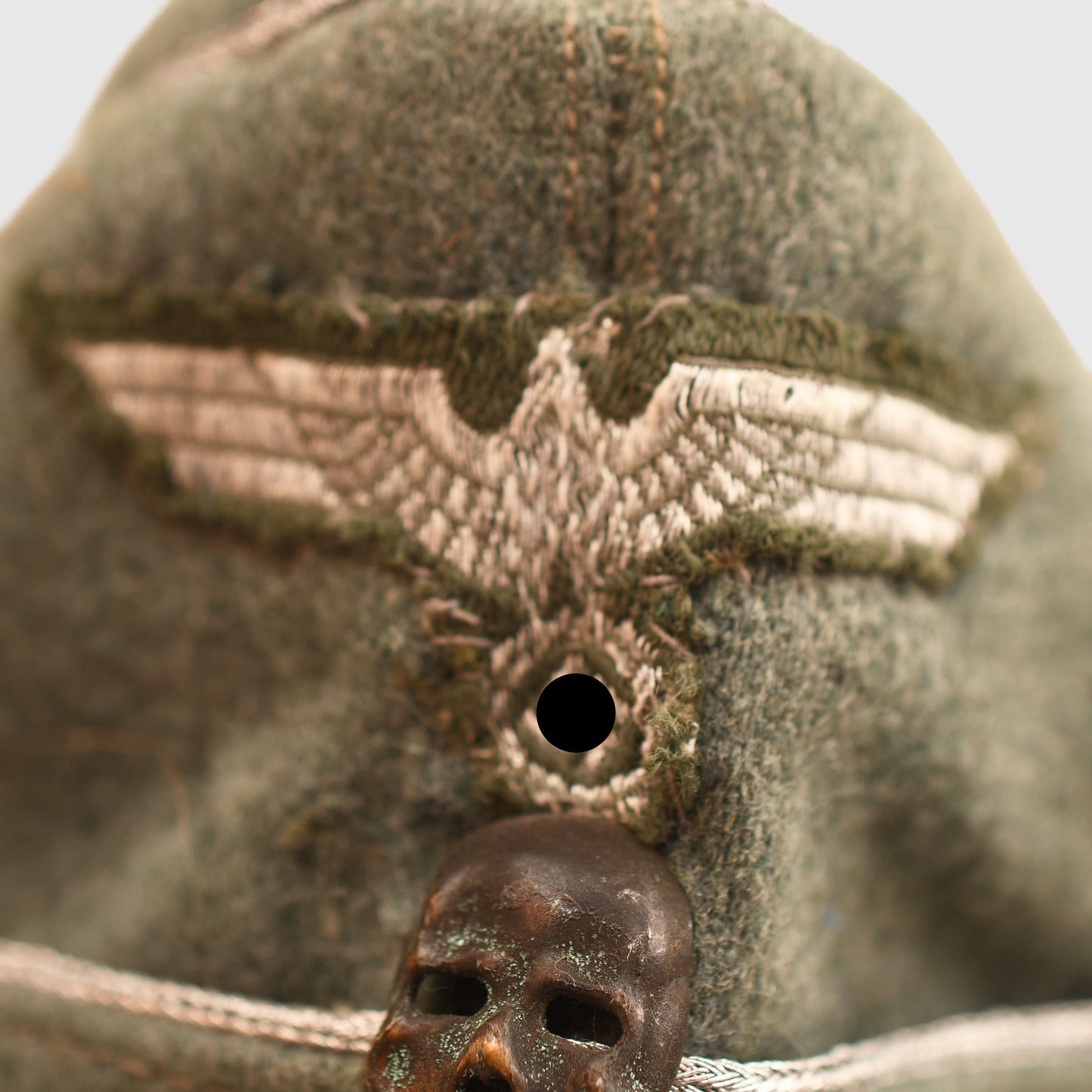 German WWII Cavalry Regiment Officer’s Overseas Cap