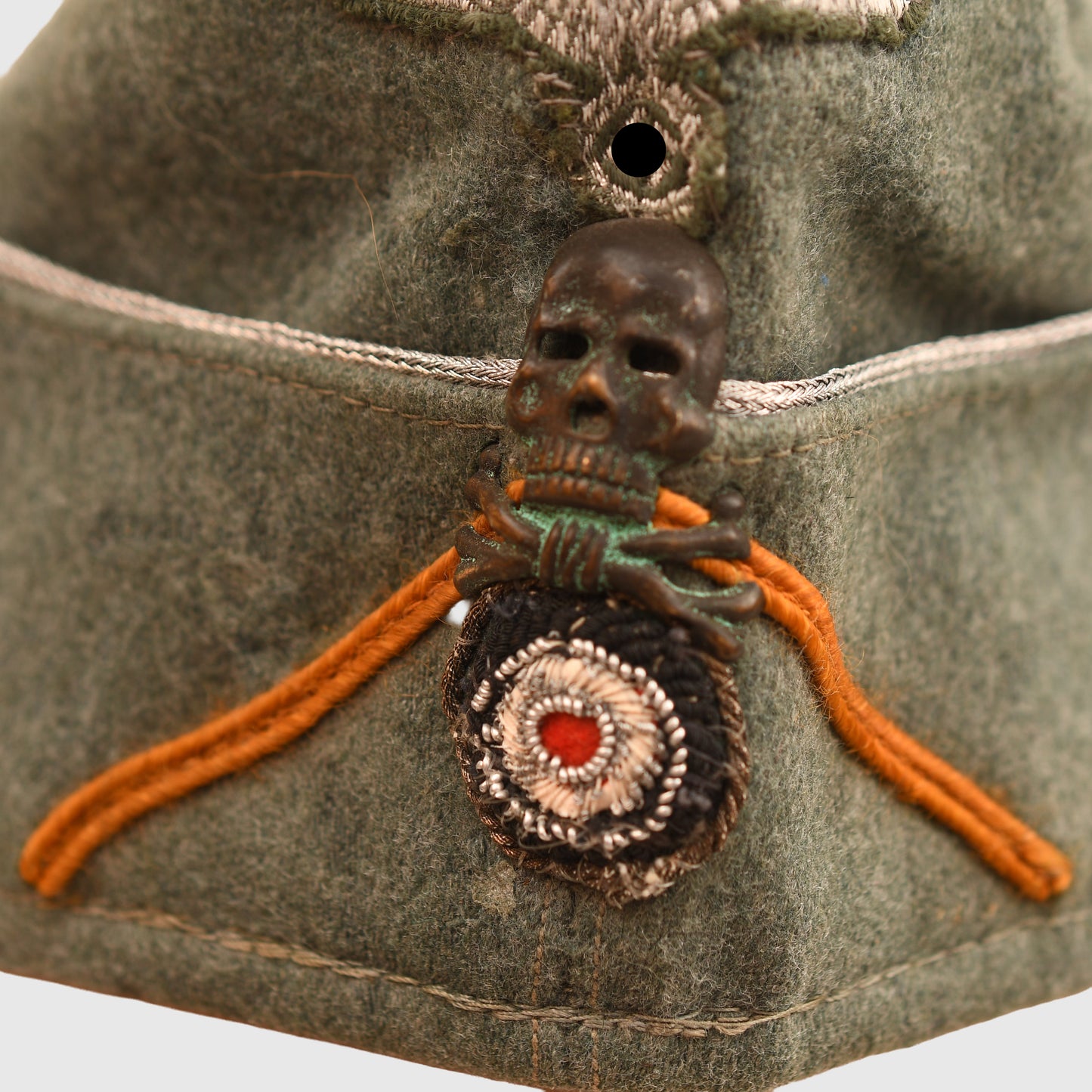 German WWII Cavalry Regiment Officer’s Overseas Cap