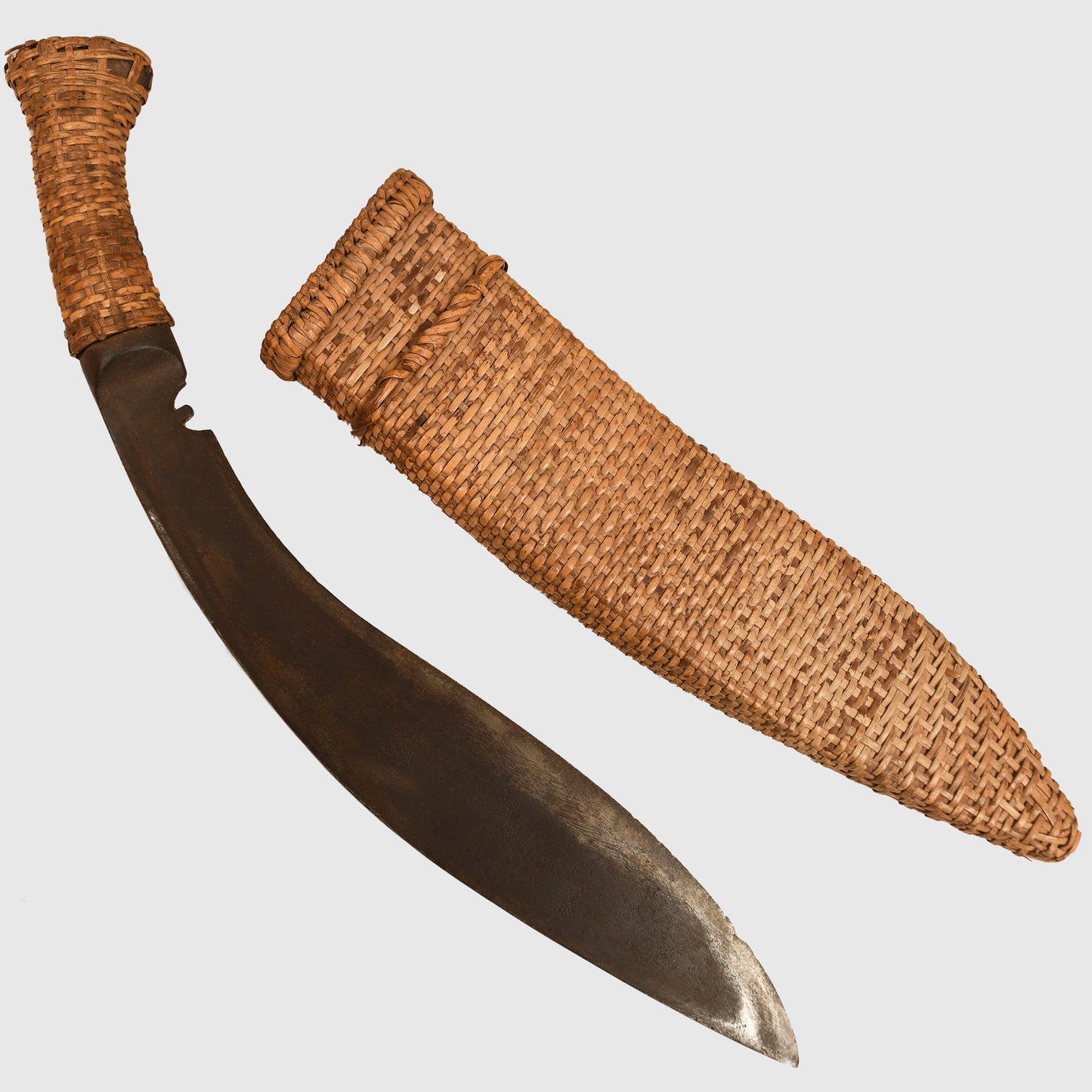 British WWII Personalised 43 Dated Kukri Display Piece