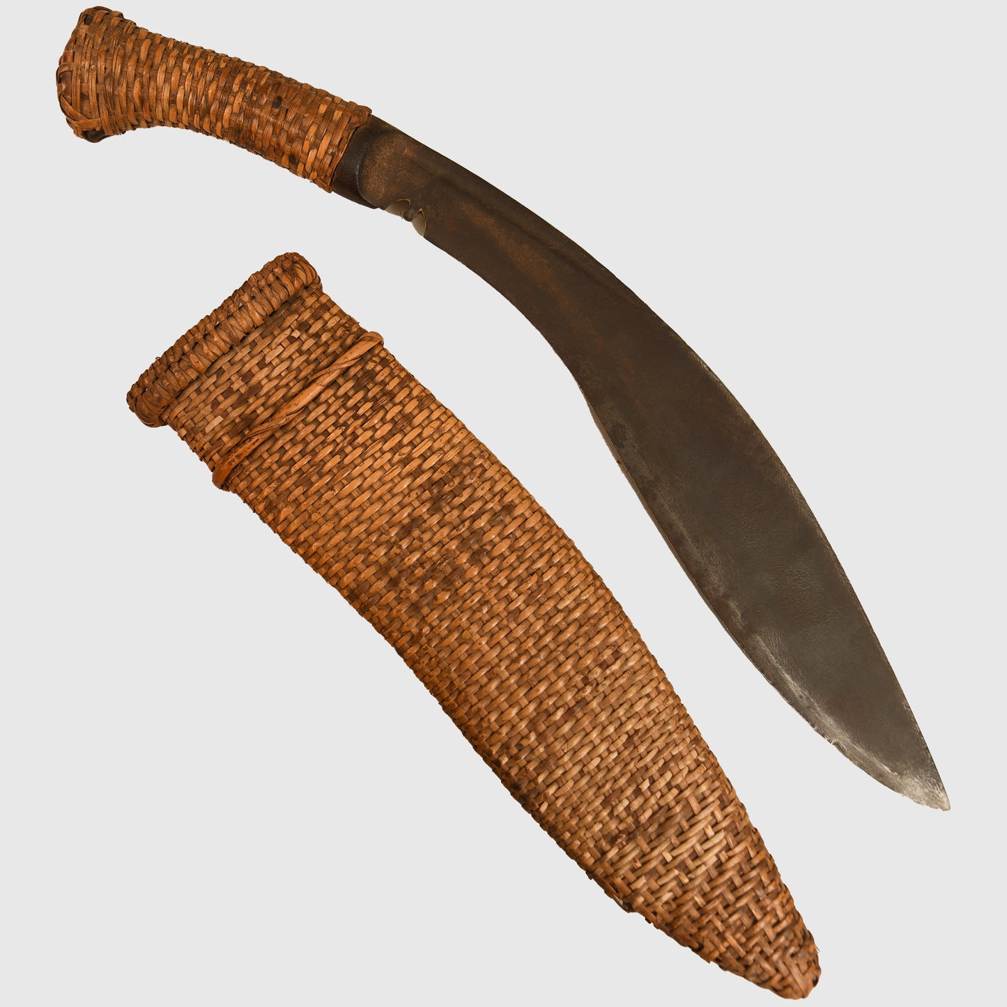 British WWII Personalised 43 Dated Kukri Display Piece