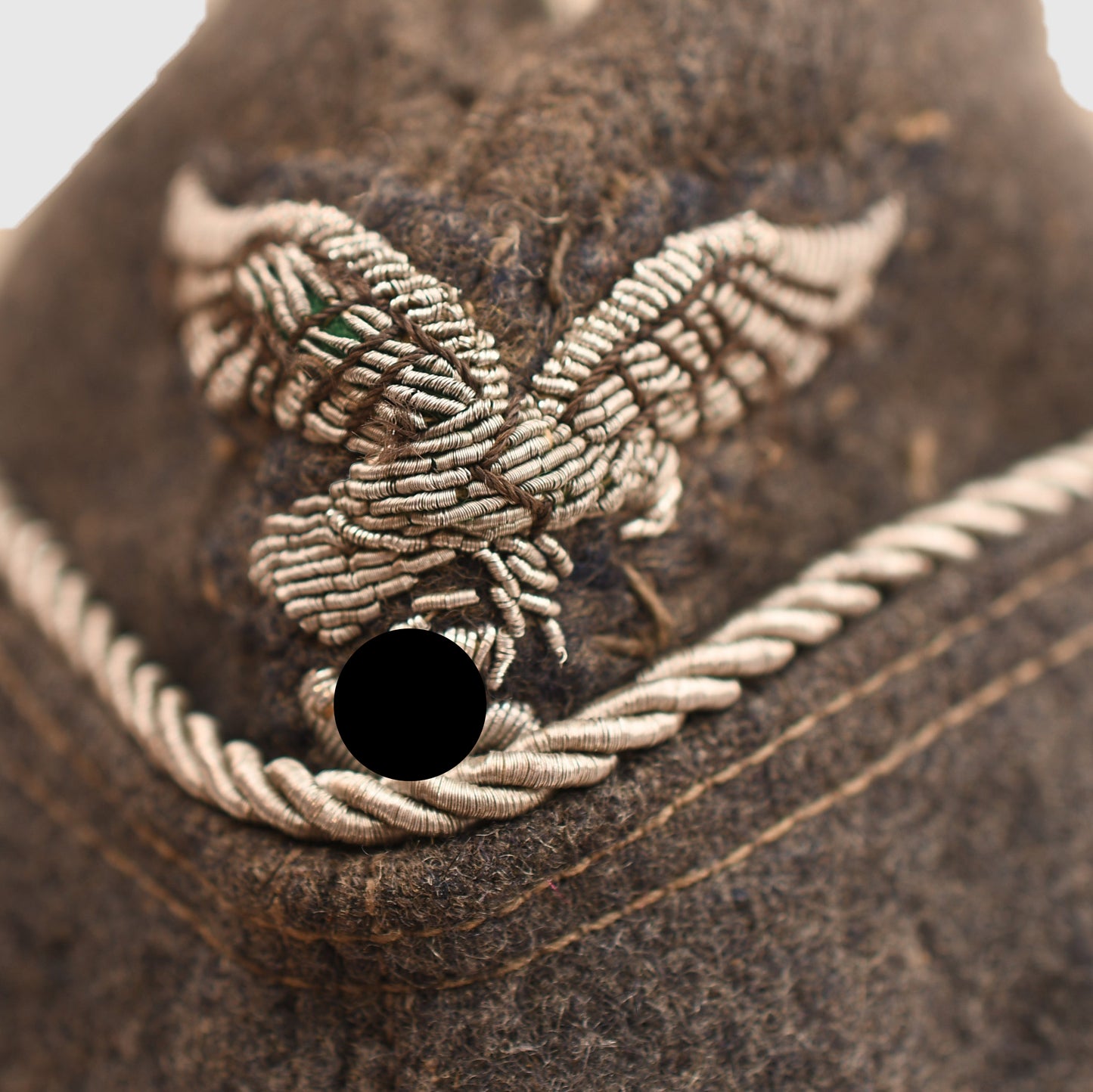 German WWII Luftwaffe Officers Overseas Cap