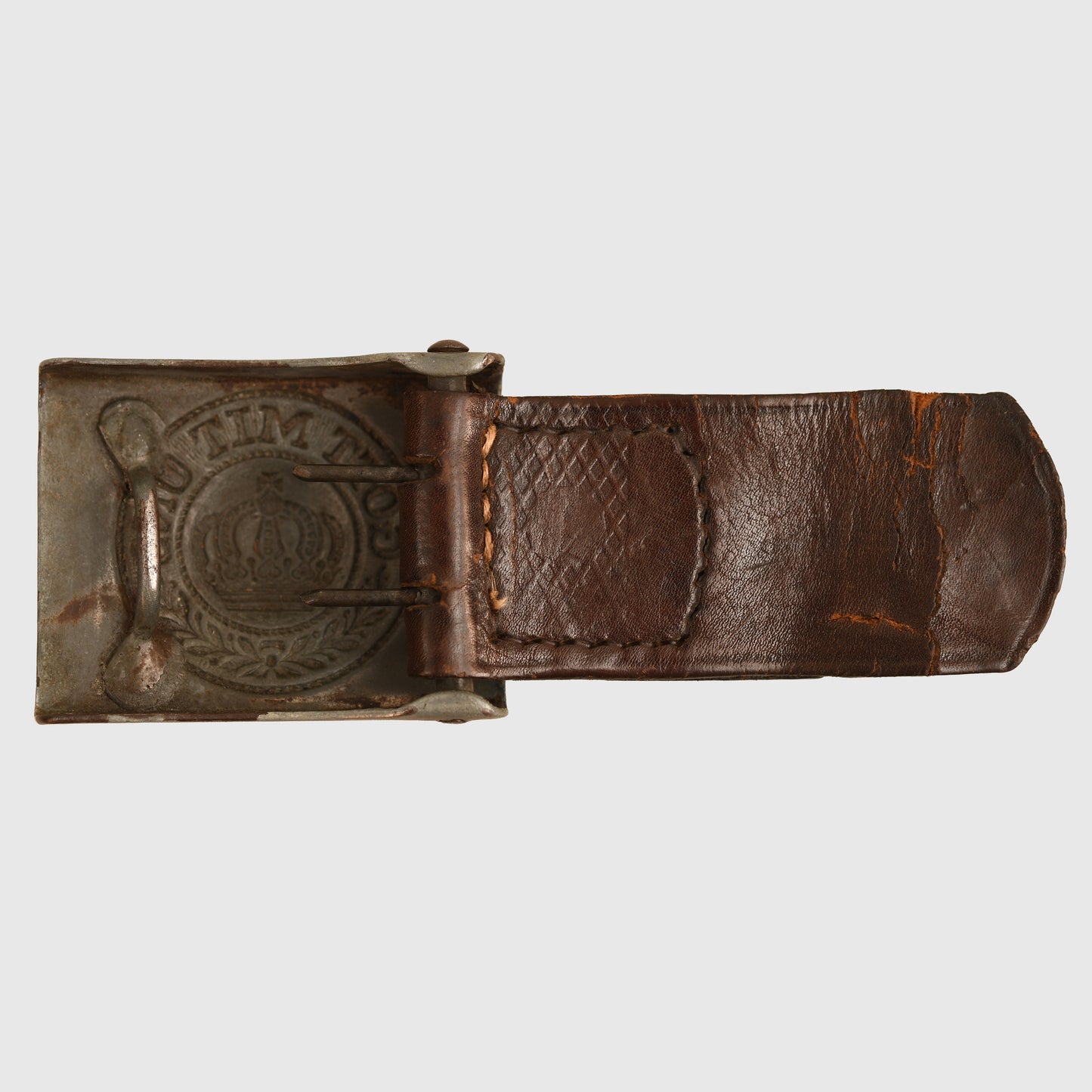 German WWI Prussian Guard Regiment Grey Finished Belt Buckle