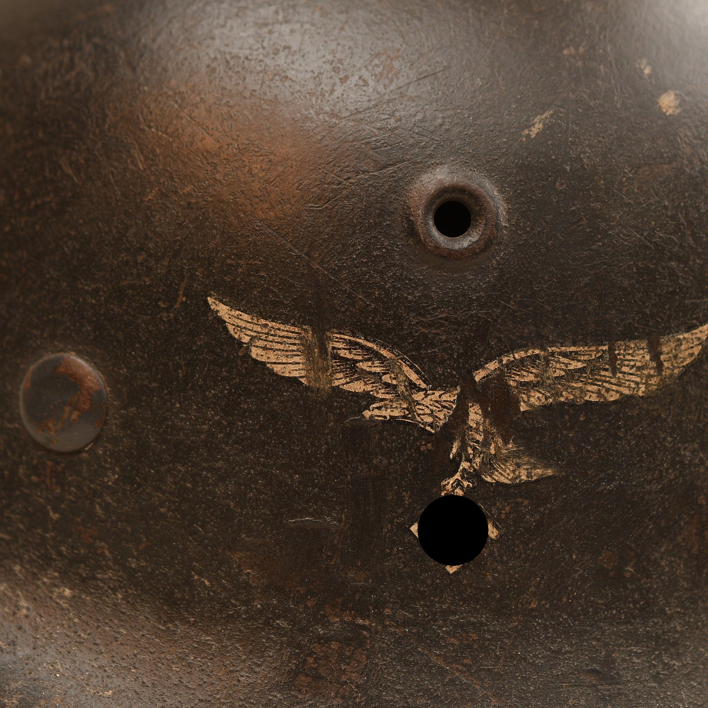 German WWII Luftwaffe M.42 Combat Helmet