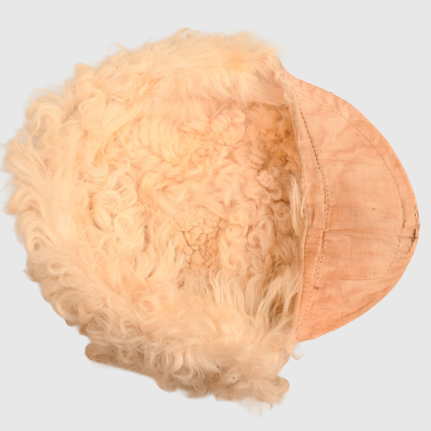 German WWII Luftwaffe White Winter Fur Hat
