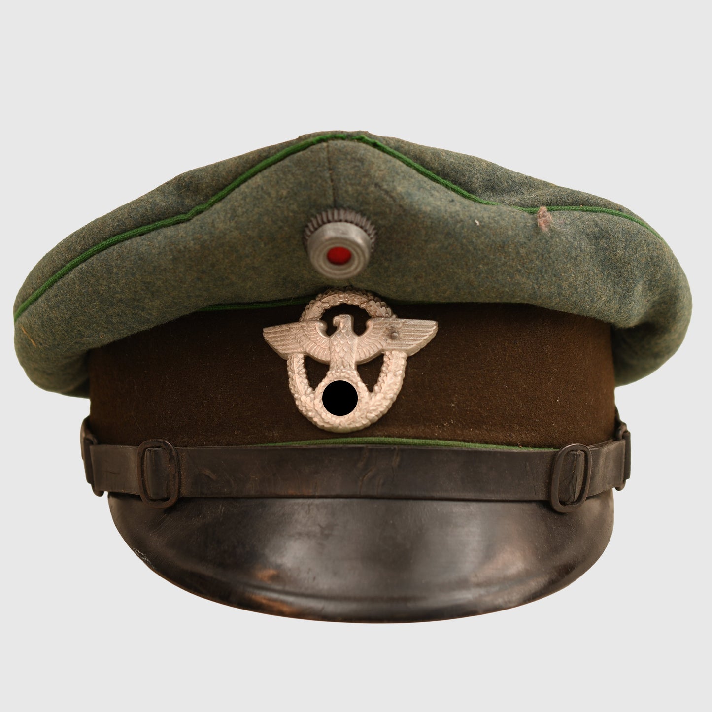 German WWII Schutzpolizei Visor Cap