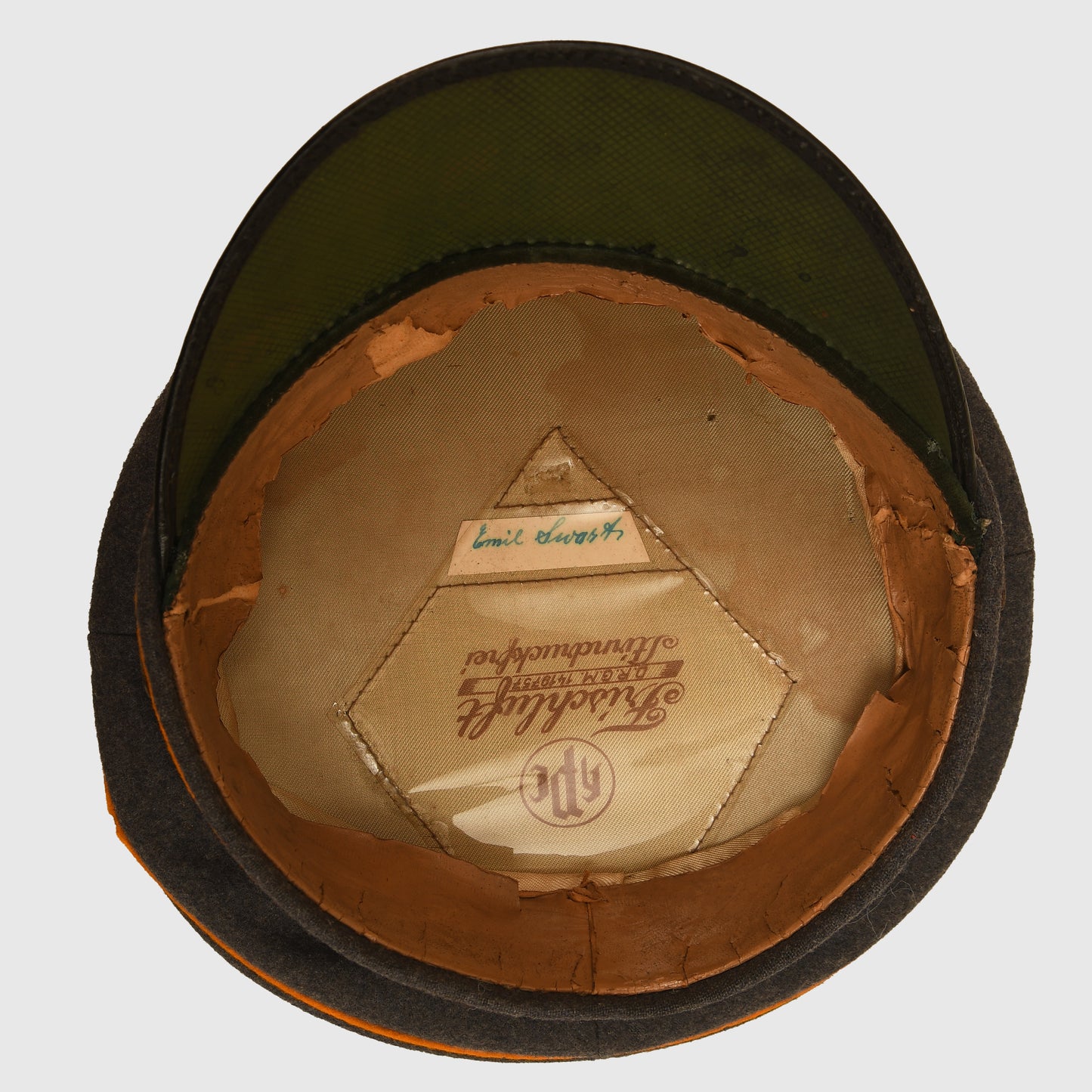 German WWII Luftwaffe Flight Section Man’s/NCO Visor Cap