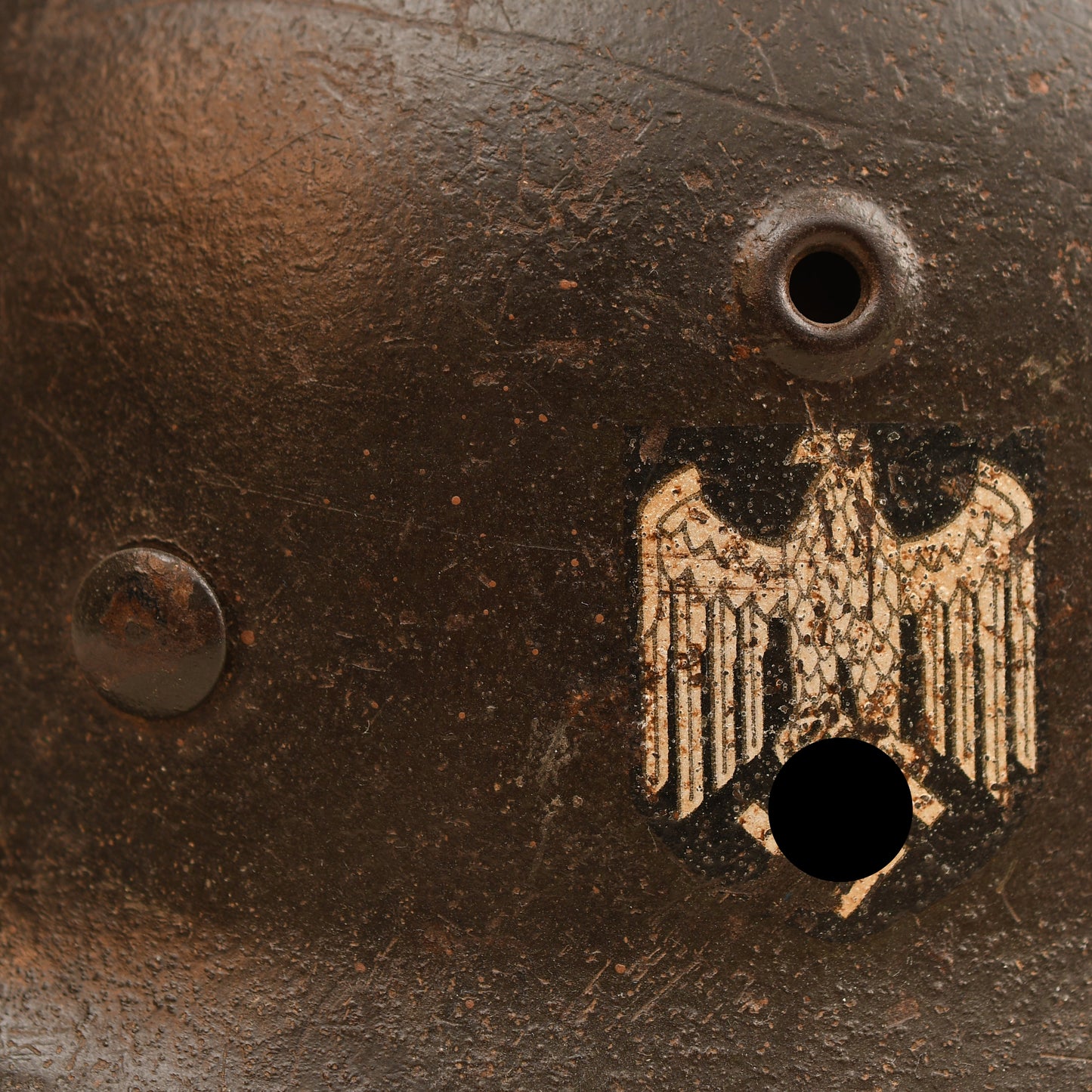 German WWII M.42 Army Combat Helmet