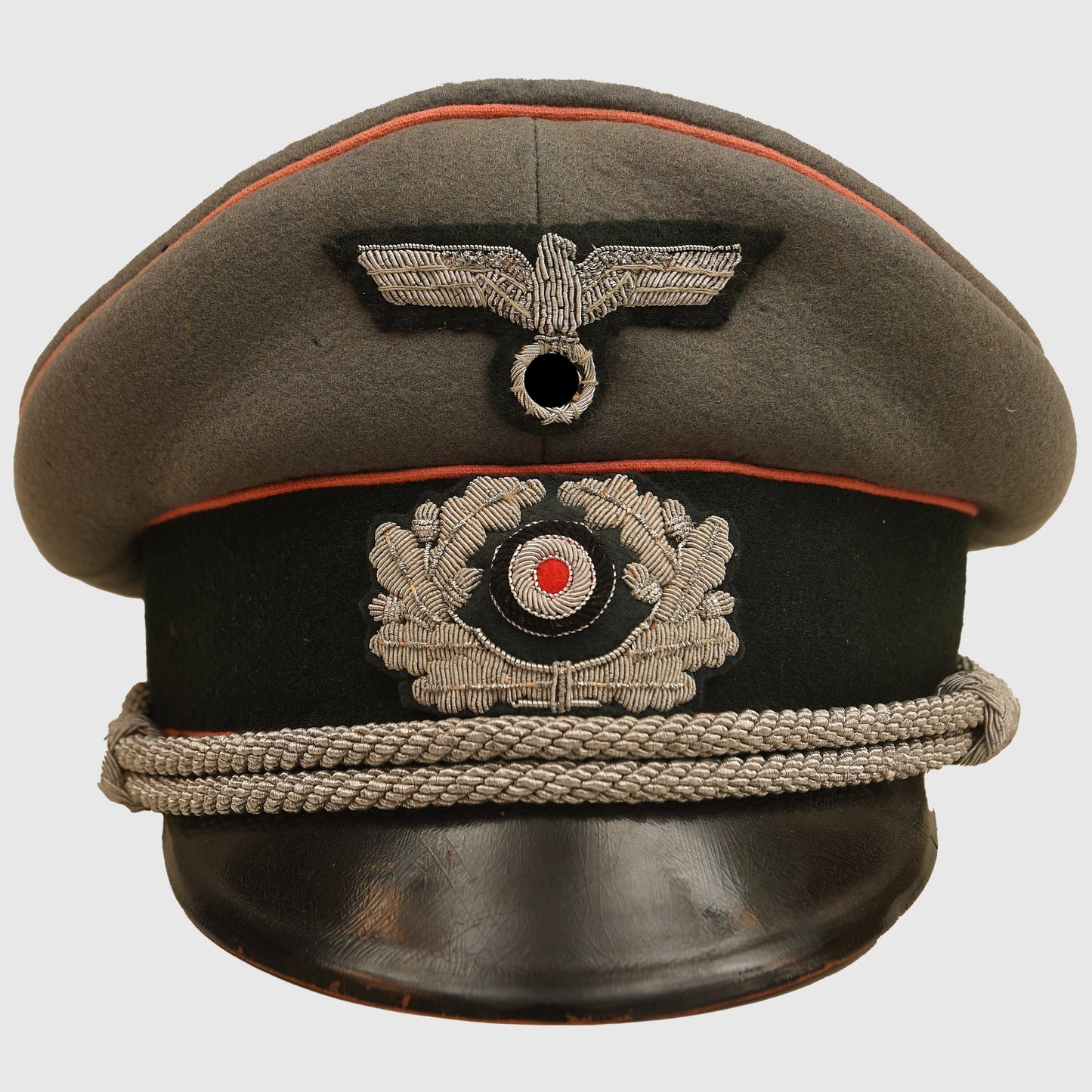 German WWII Panzer Officer’s Visor Cap