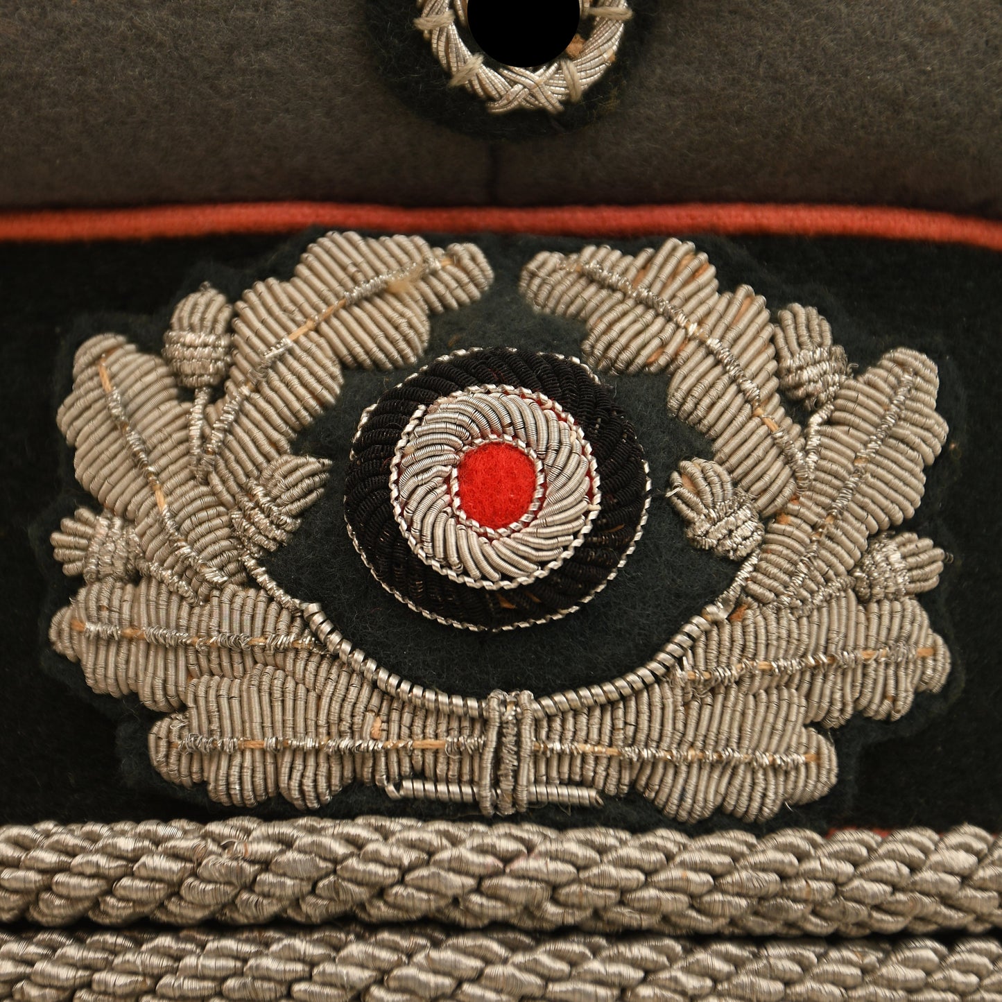 German WWII Panzer Officer’s Visor Cap