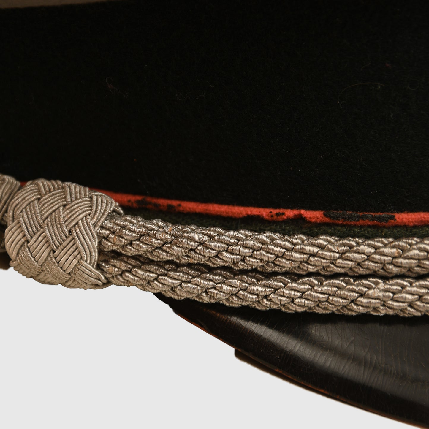 German WWII Panzer Officer’s Visor Cap