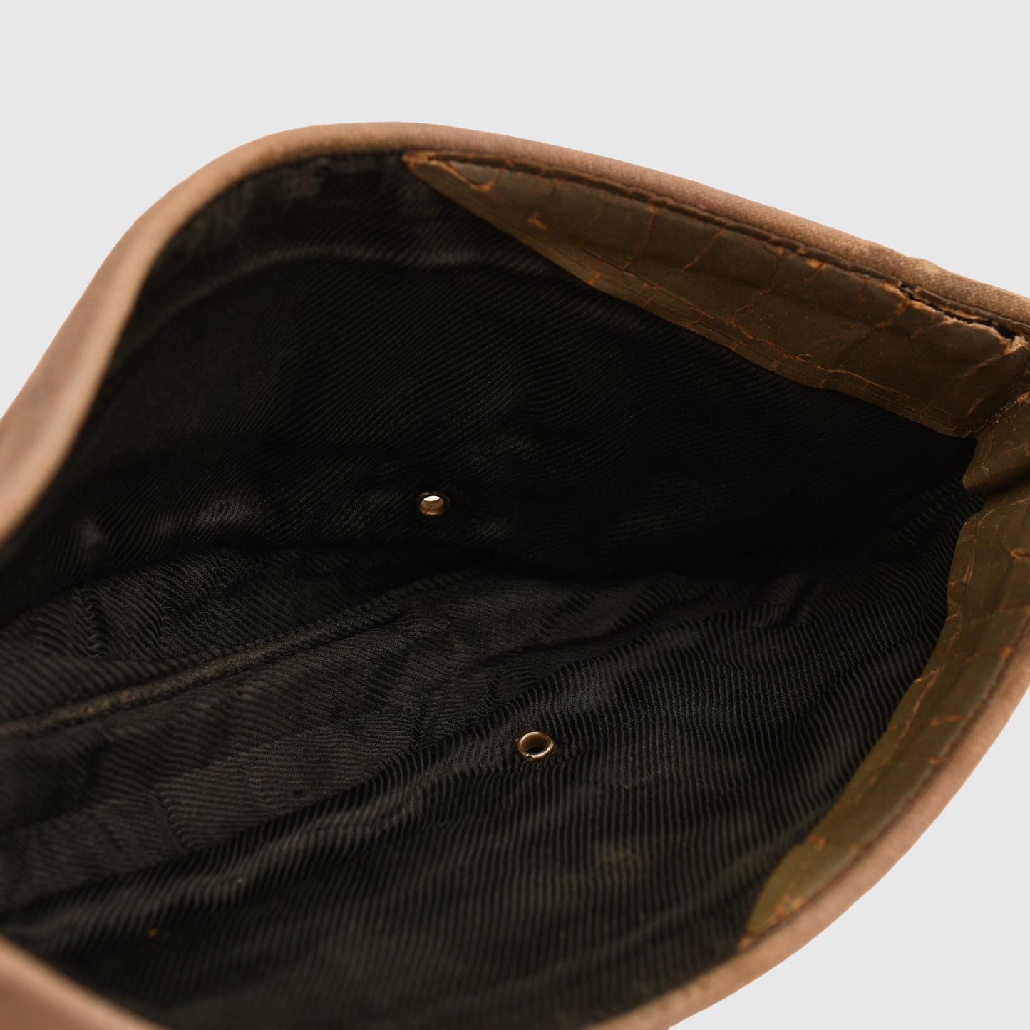 German WWII Artillery Officers Overseas Cap in Canvas