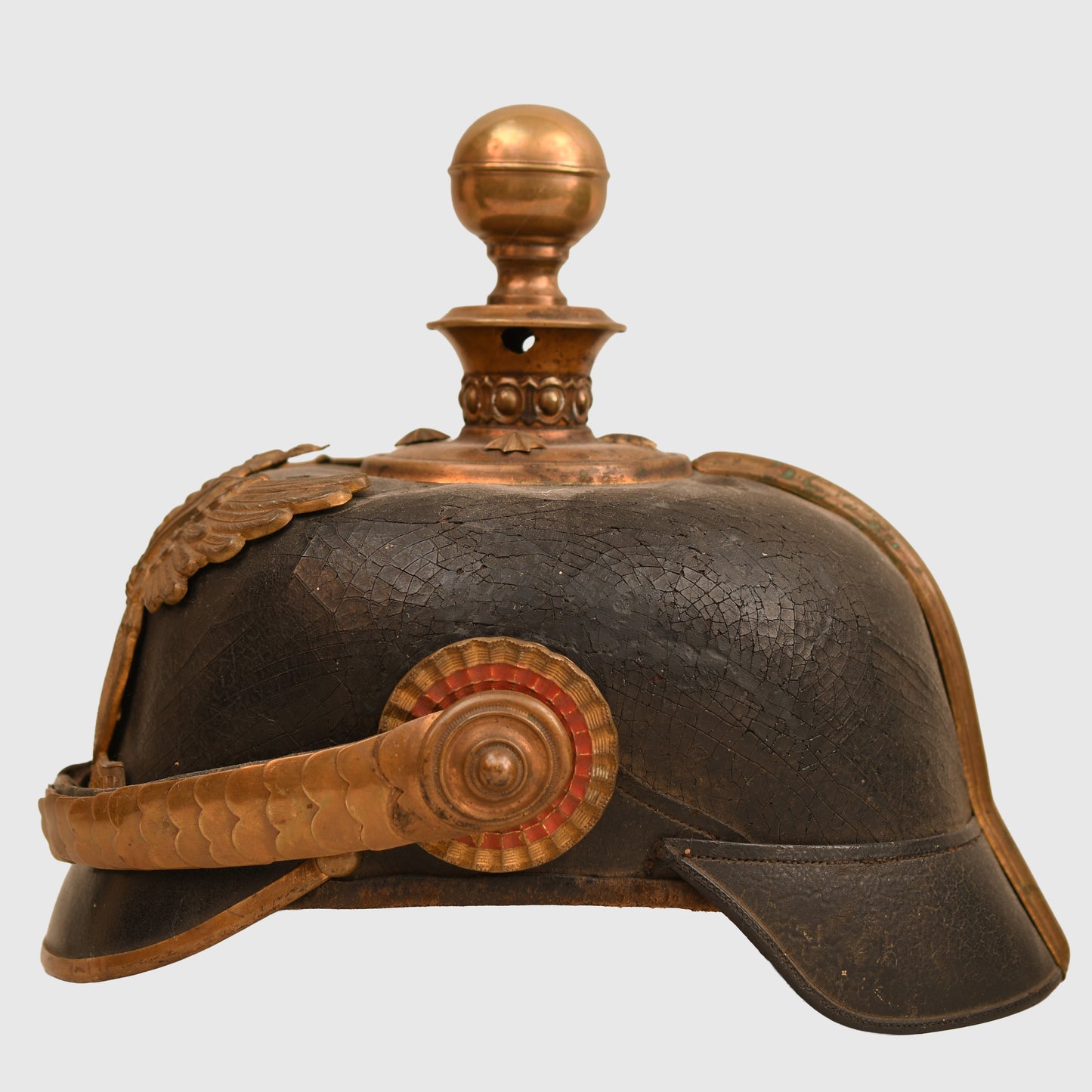 German WWI Baden Field Artillery Officers Pickelhaube