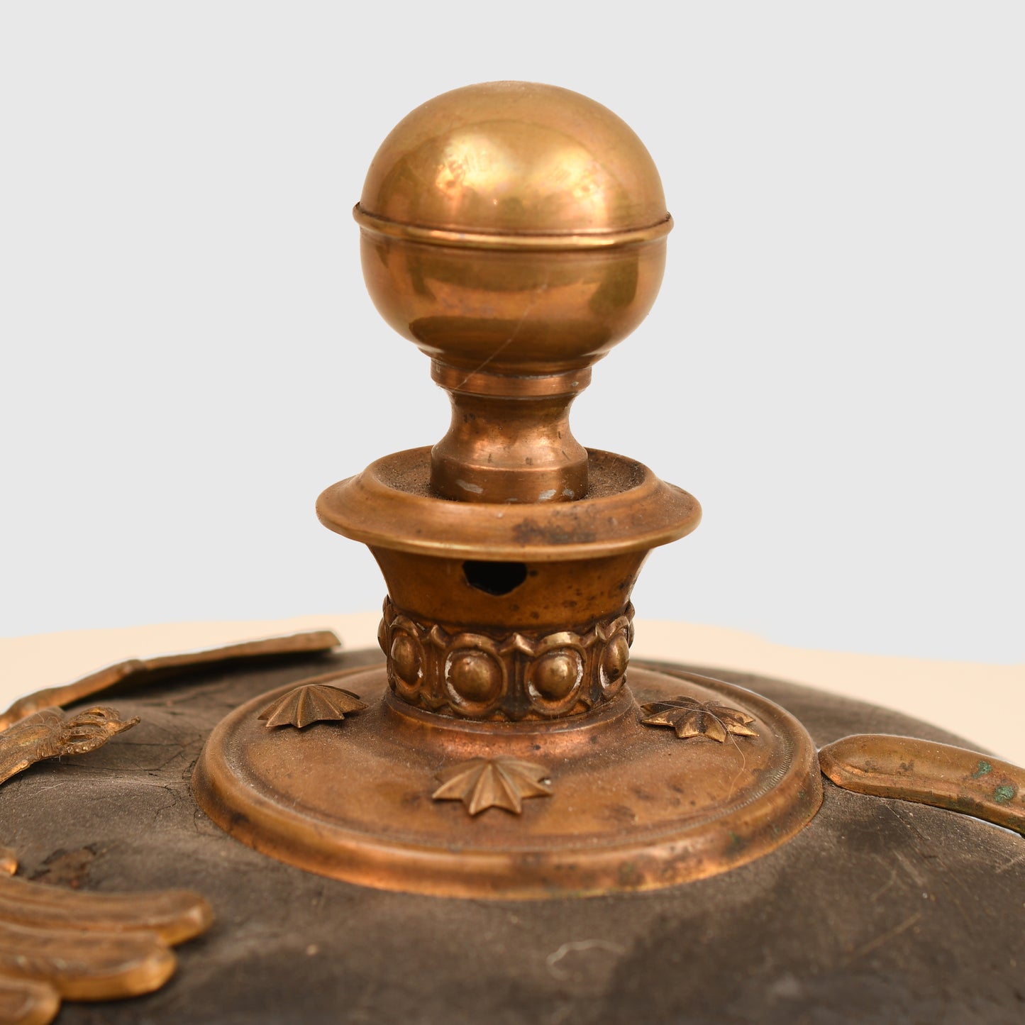 German WWI Baden Field Artillery Officers Pickelhaube