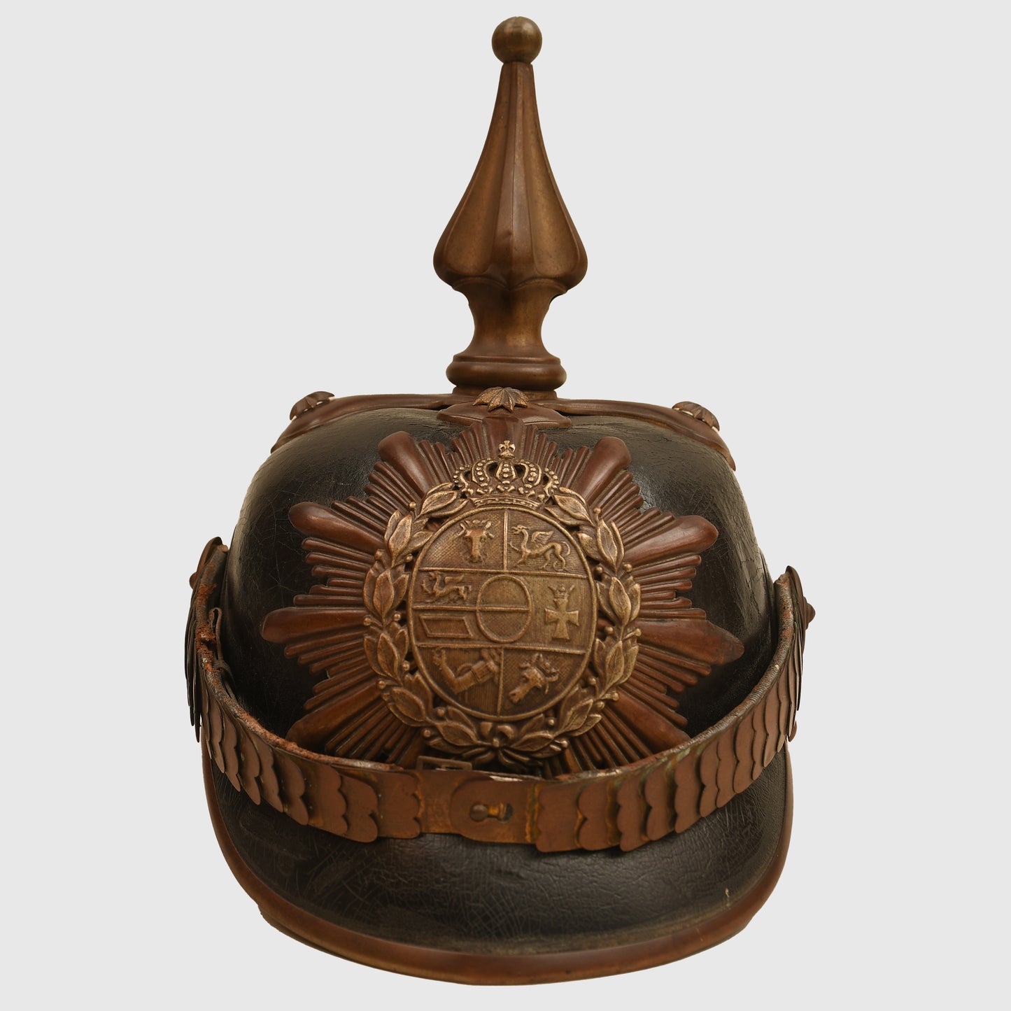 German WWI Mecklenburg Pickelhaube