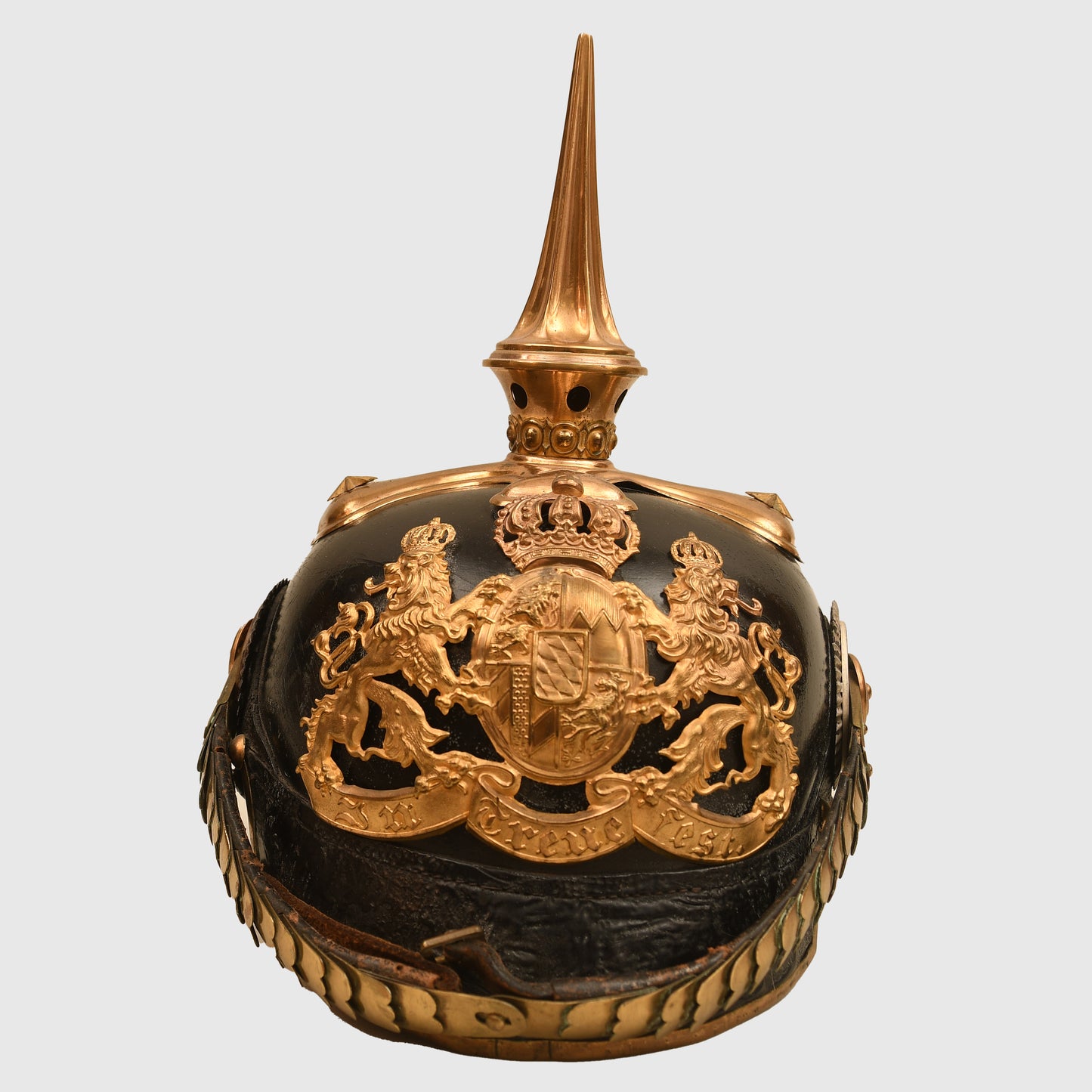 German WWI Bavarian Cavalry Officer’s Pickelhaube