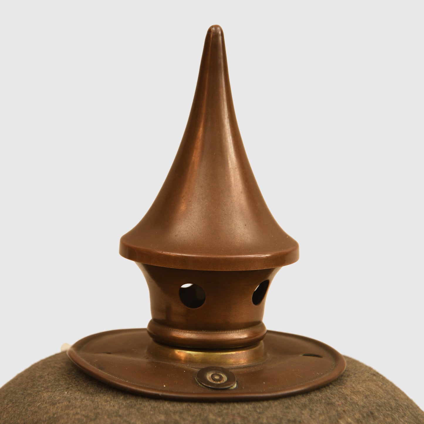 German WWI Prussian Ersatz Felt Pickelhaube