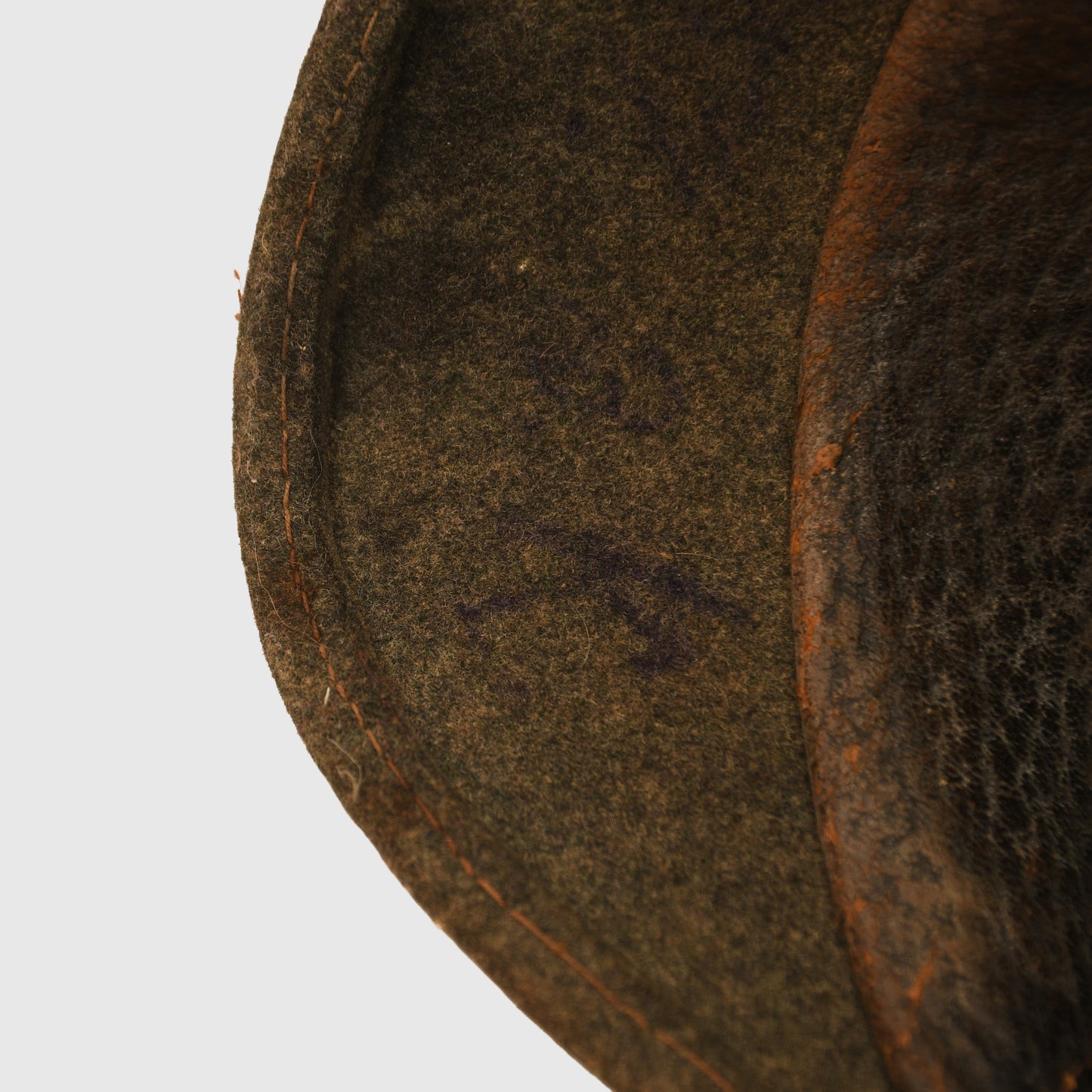 German WWI Prussian Ersatz Felt Pickelhaube