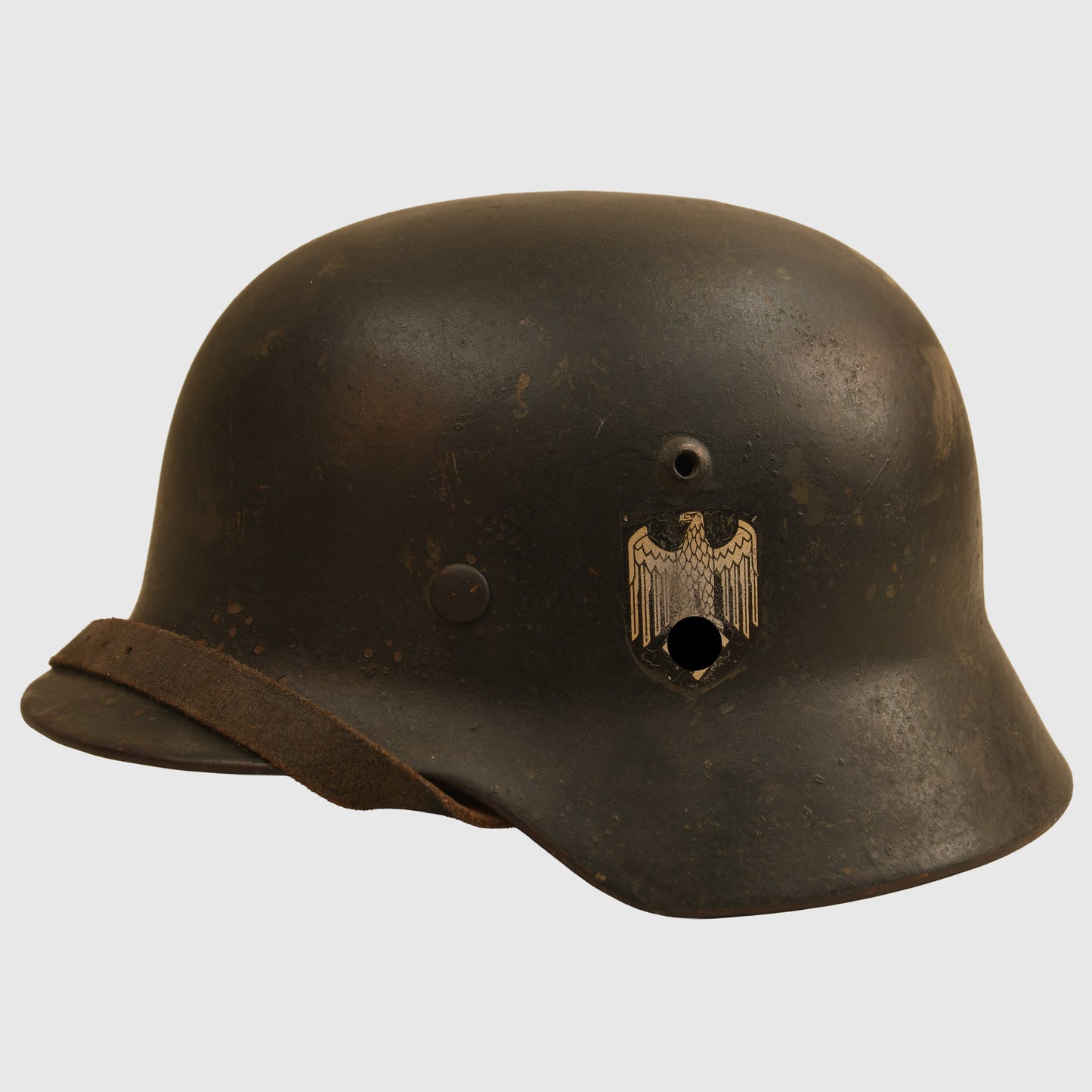 German WWII M35 Army Single Decal Combat Helmet