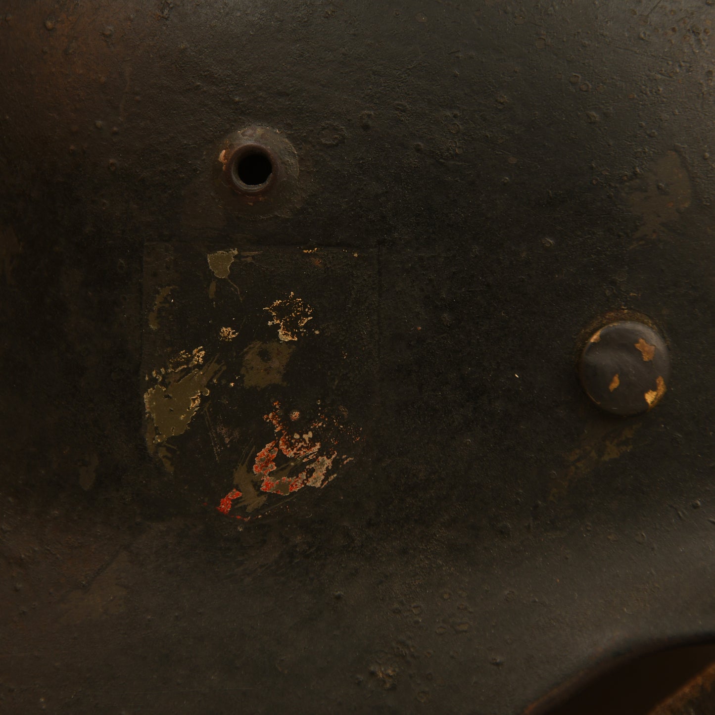 German WWII M35 Army Single Decal Combat Helmet