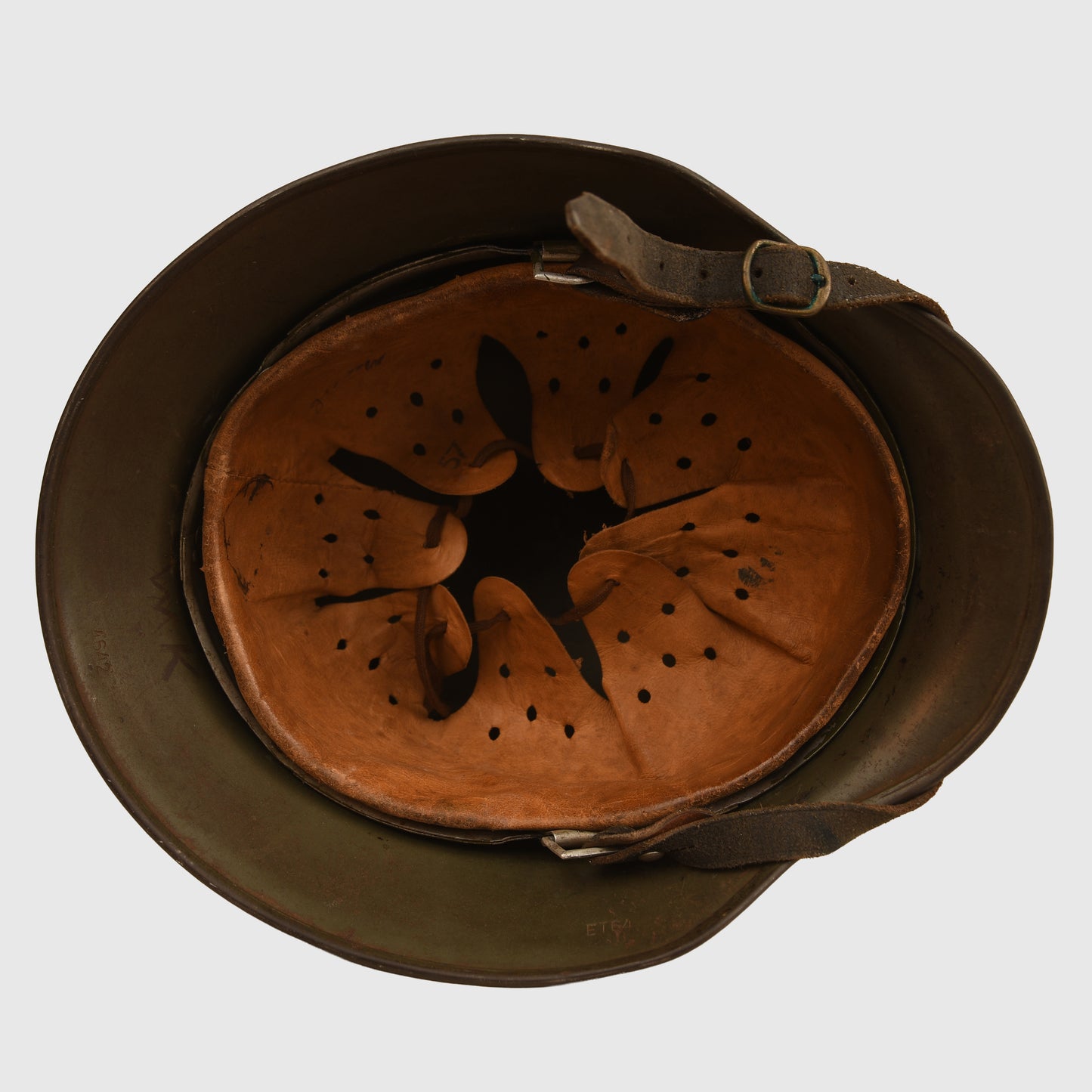 German WWII M35 Army Single Decal Combat Helmet