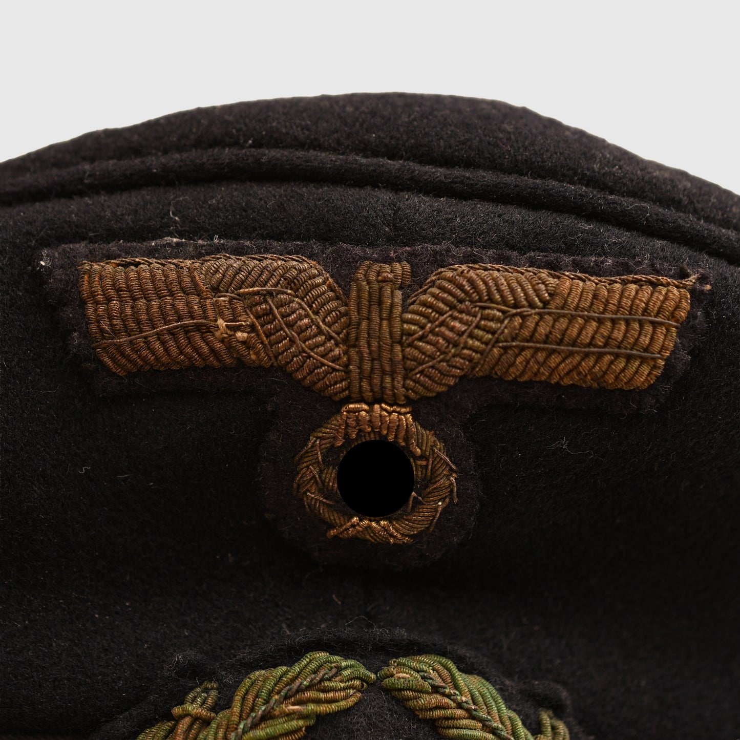 German WWII Kriegsmarine Junior Officers Visor Cap