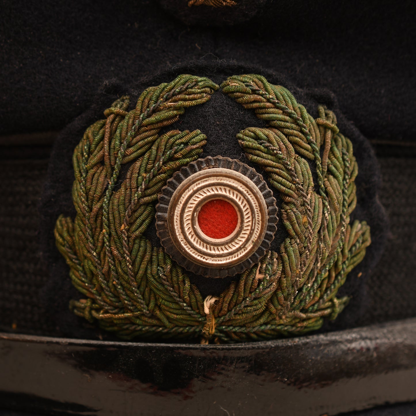 German WWII Kriegsmarine Junior Officers Visor Cap