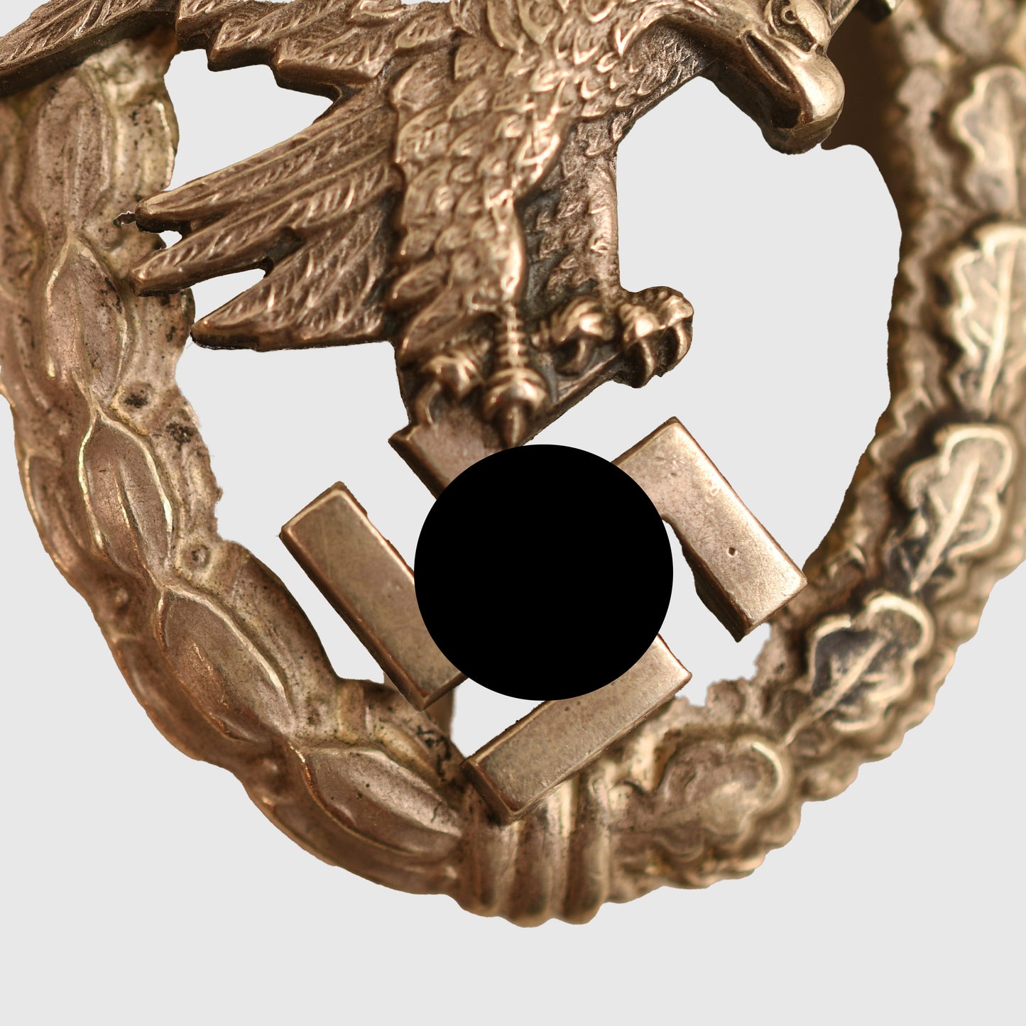 German WWII Luftwaffe Observer Badge by Assmann