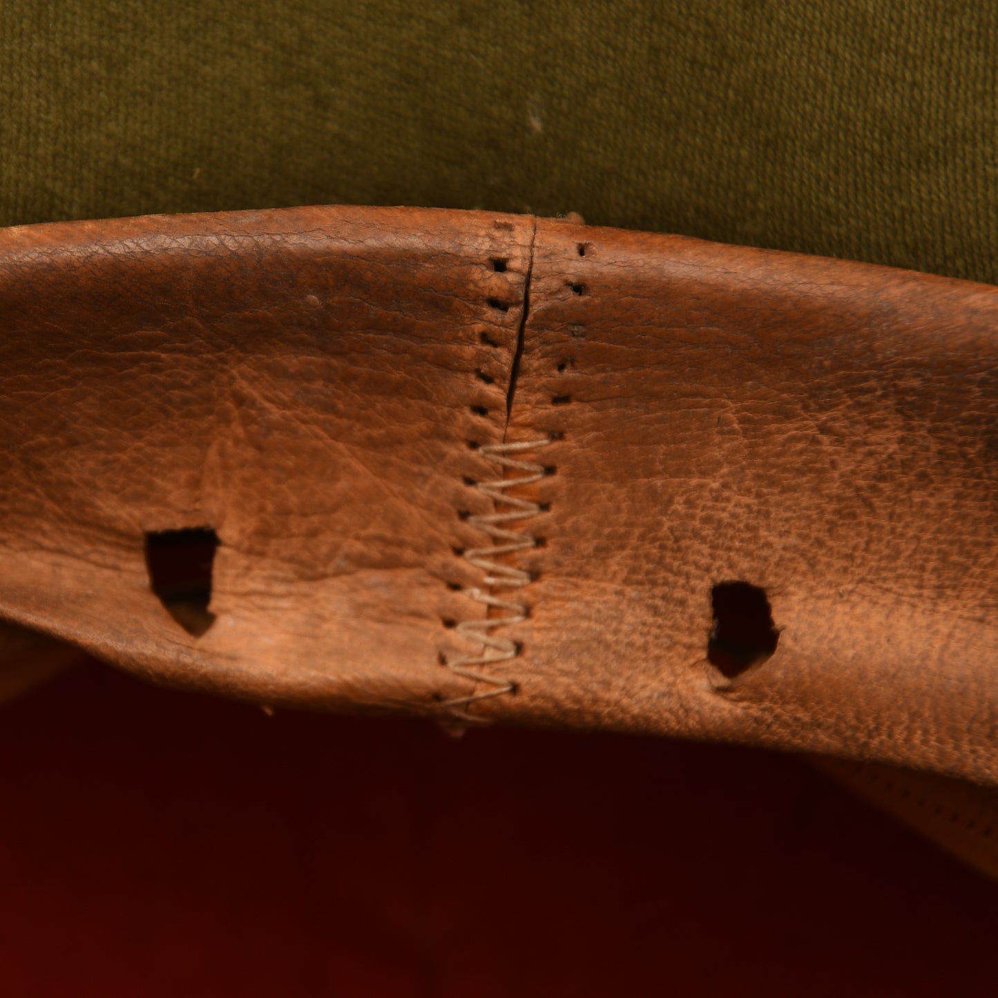 German WWII Luftwaffe Green Trophelm