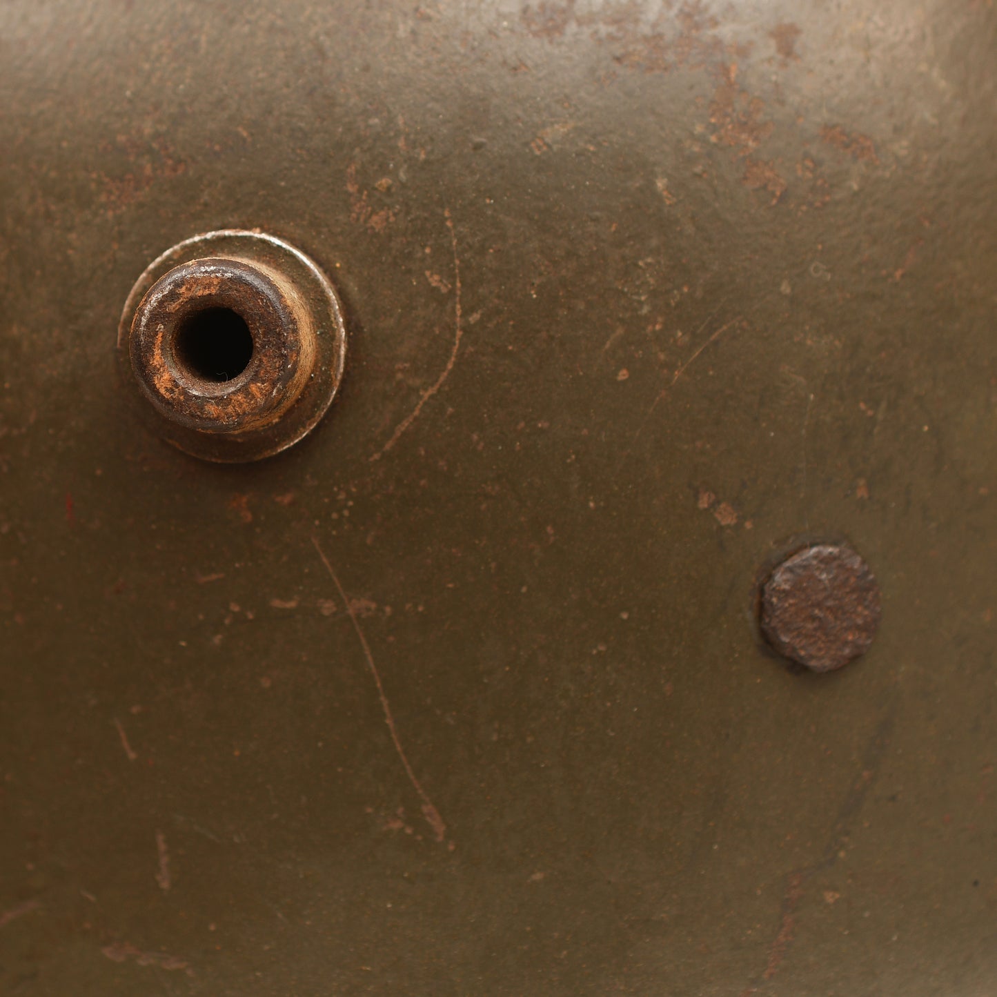 German WWI M.16 Trench Helmet with Armoured Front Plate