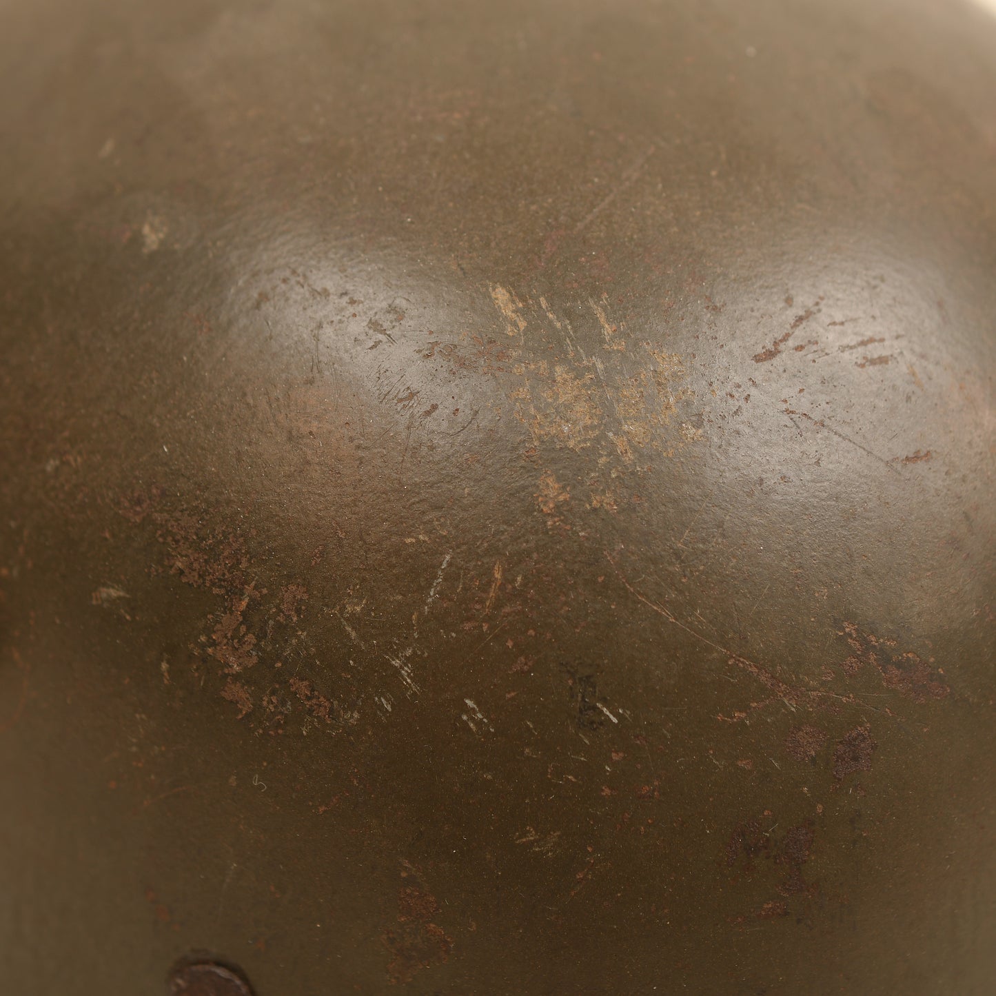 German WWI M.16 Trench Helmet with Armoured Front Plate
