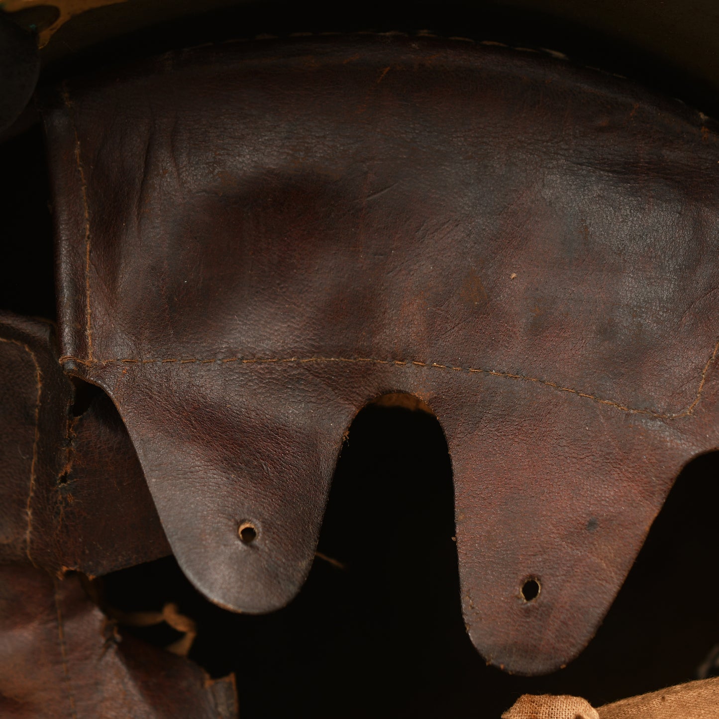 German WWI M.16 Trench Helmet with Armoured Front Plate