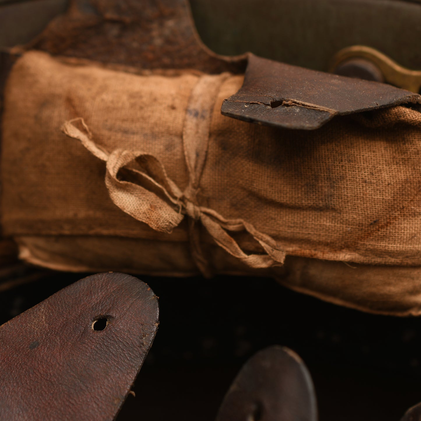 German WWI M.16 Trench Helmet with Armoured Front Plate