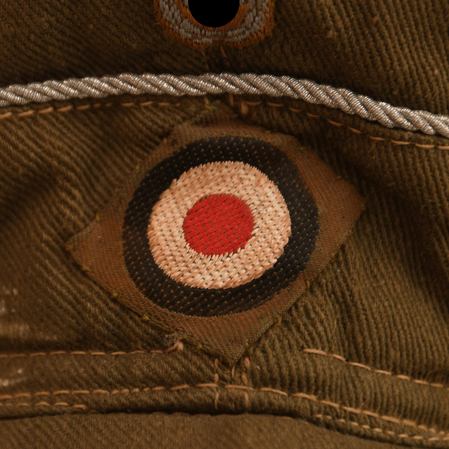 German WWII Afrikakorps Tropical Officers Field Cap