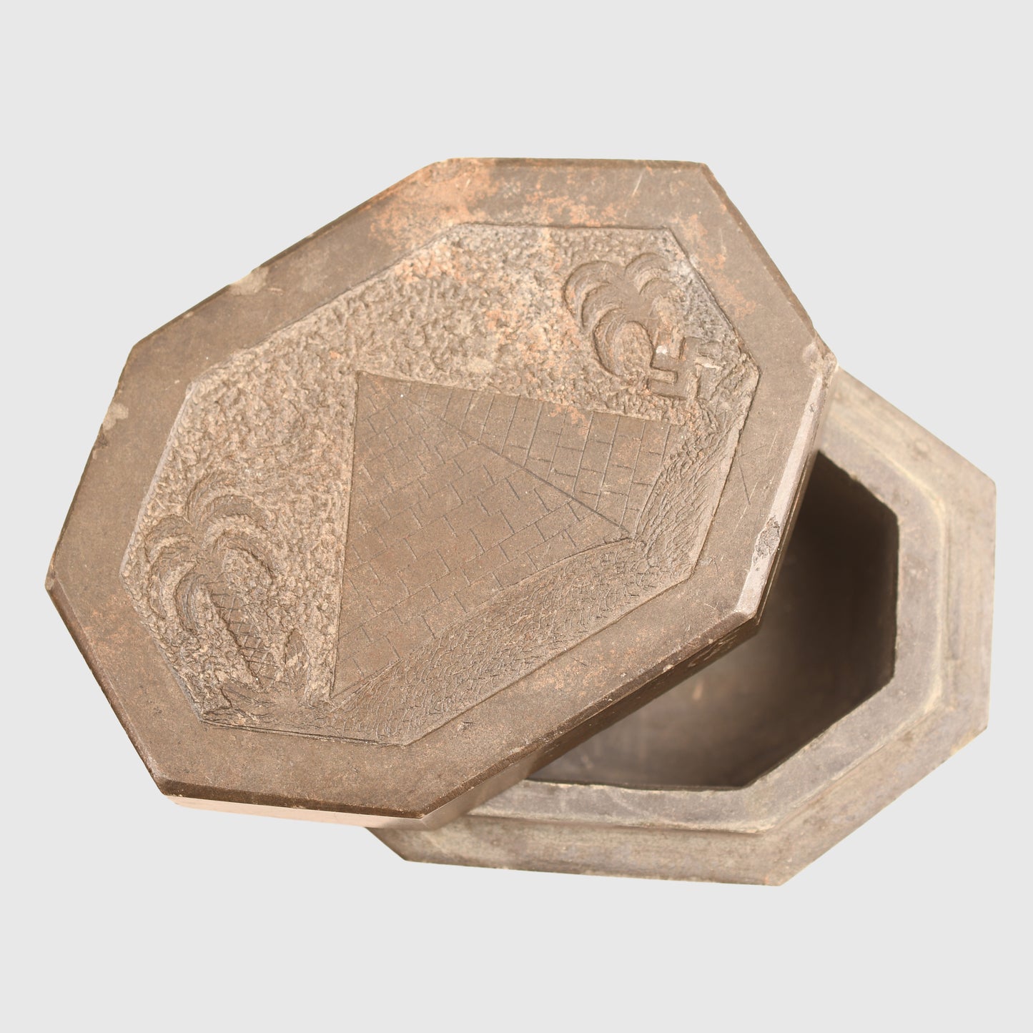GERMAN WWII AFRIKA KORPS TRINKET BOX