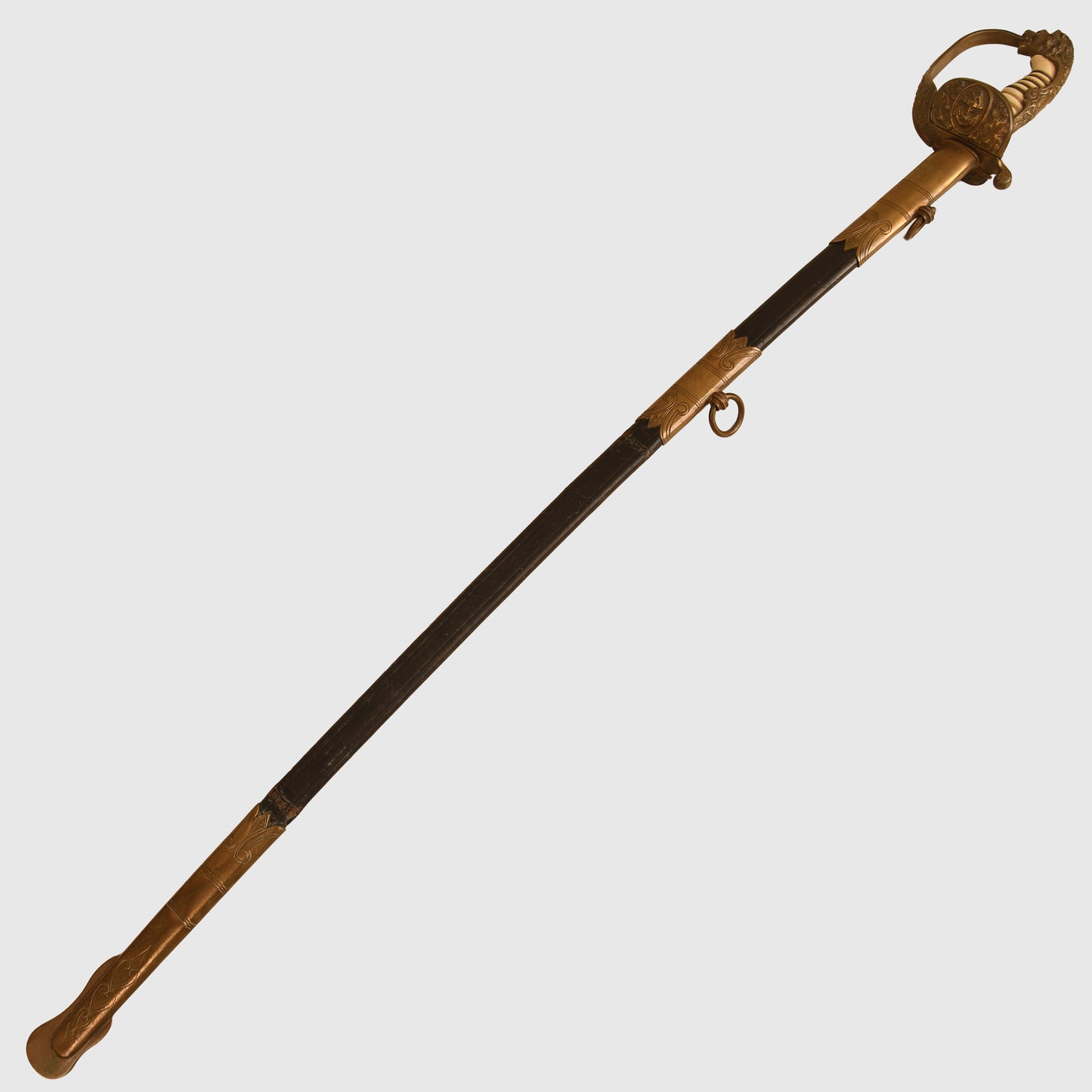 German WWII Kriegsmarine Officers Display Piece