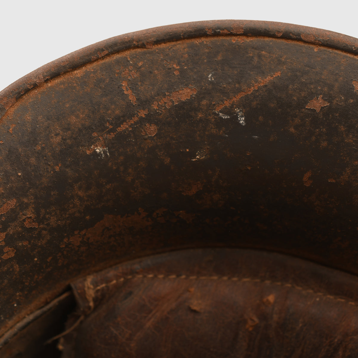 GERMAN WWII M16 DOUBLE DECAL POLICE HELMET