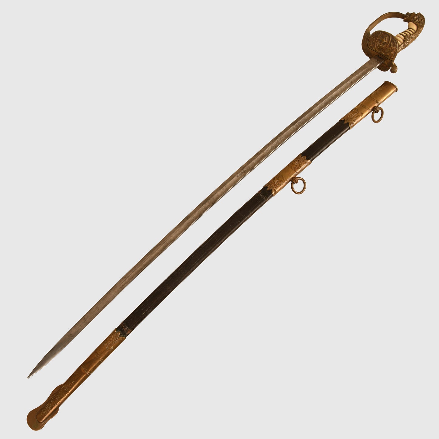 German WWII Kriegsmarine Officers Display Piece